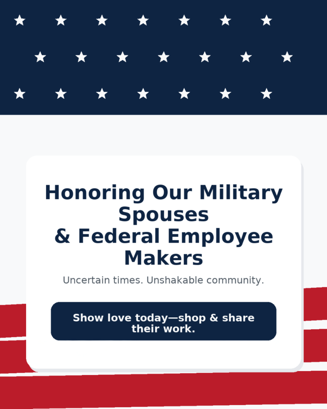 Military Spouse & Federal Employee Makers - Main Street Collective