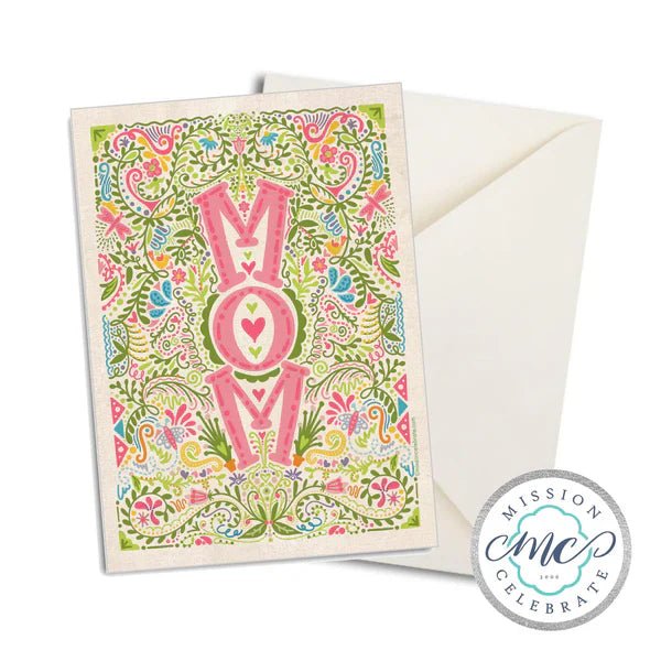 Mission Celebrate - Handmade Original Greeting Cards by Leslie Gonce - Main Street Collective