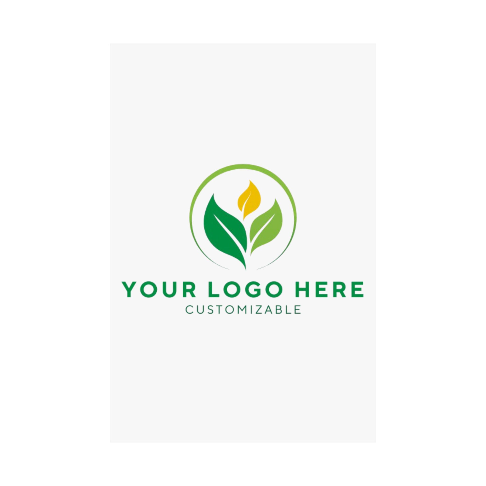 Customizable Matte Vertical Poster - Main Street Collective. Add your logo!