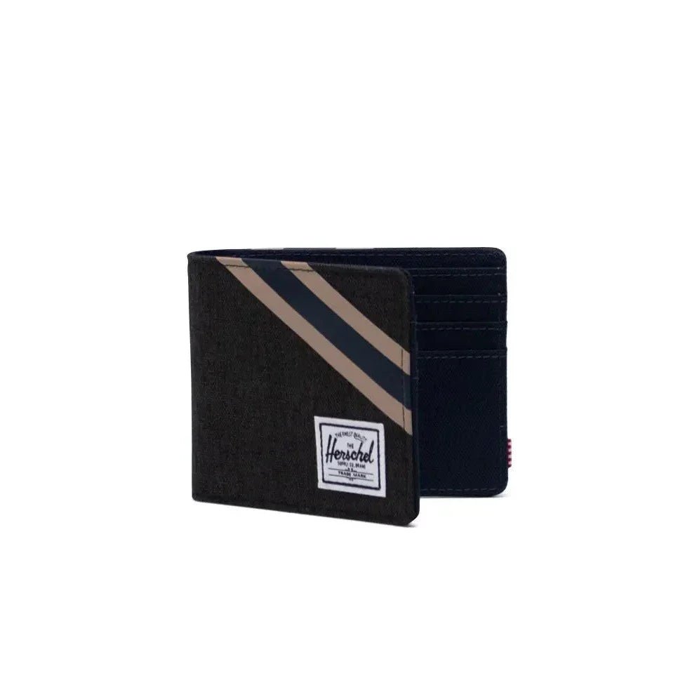 Herschel Roy Wallet - Black Crosshatch/Peacoat