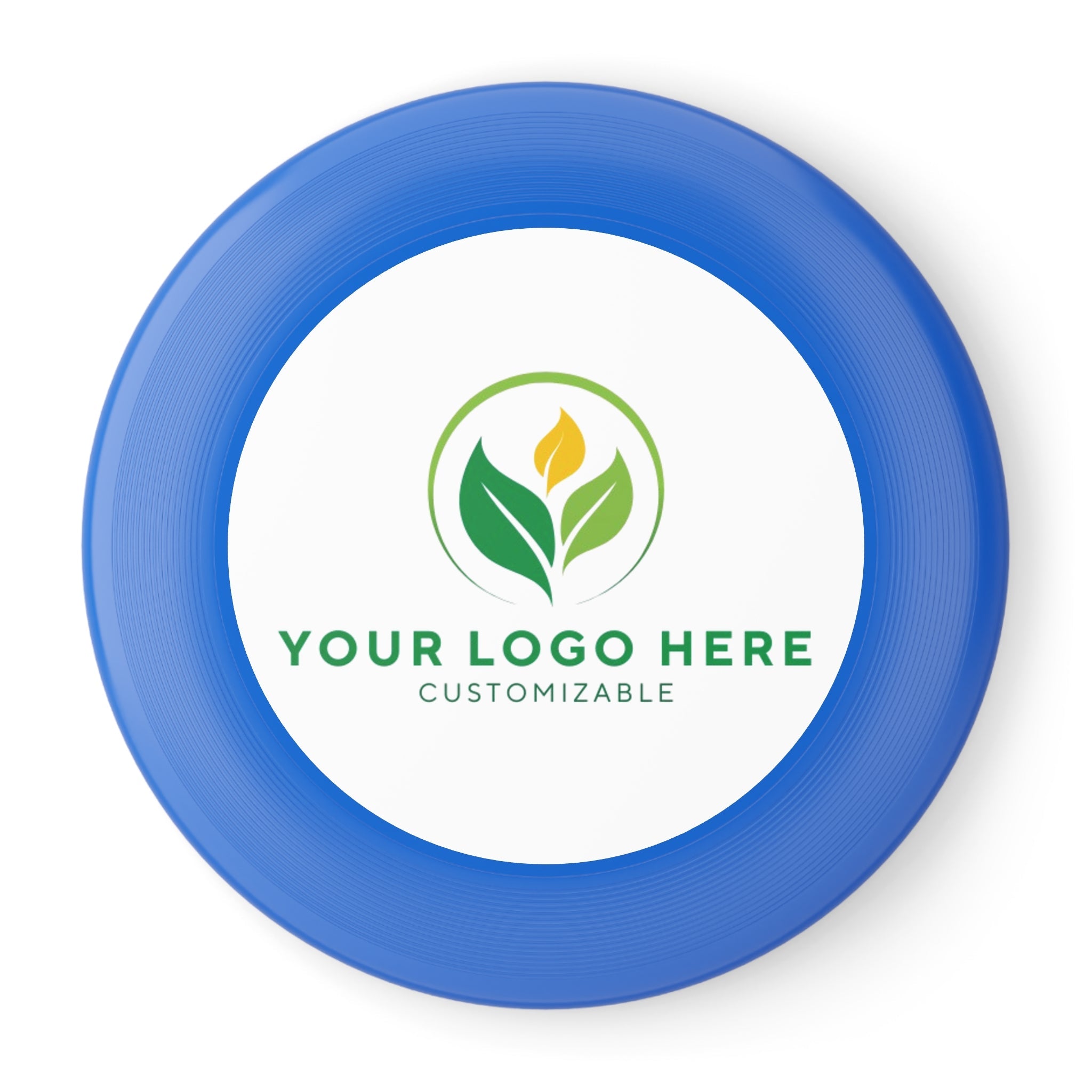 Custom Logo Frisbee - Blue Promotional Disc for Company Events - Main Street Collective