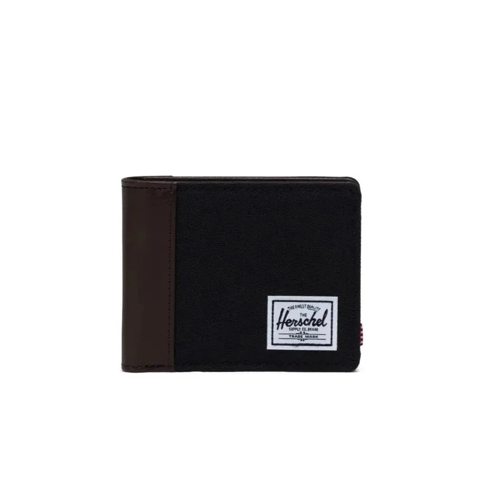 Herschel Hank II Wallet - Black/Chicory Coffee
