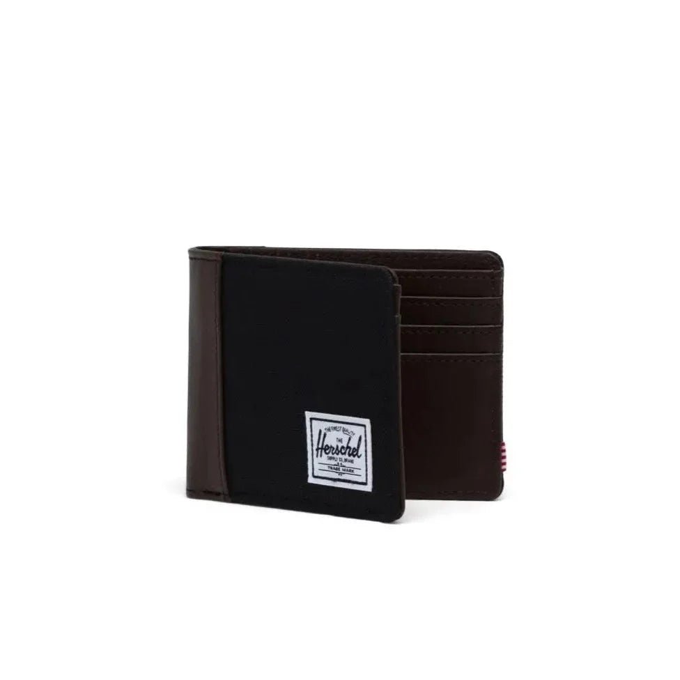Herschel Hank II Wallet - Black/Chicory Coffee