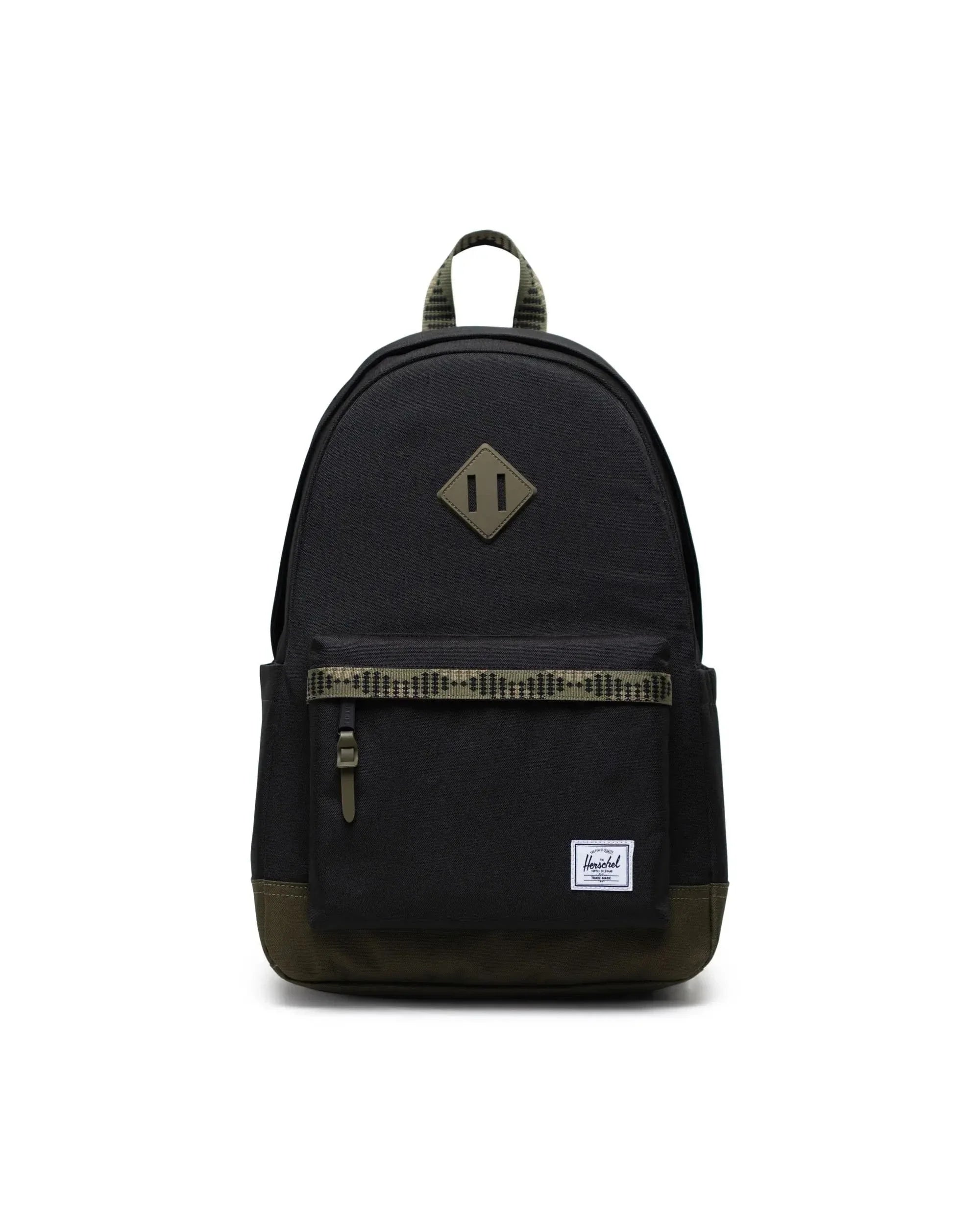 Herschel Heritage Backpack - Black/Ivy Green