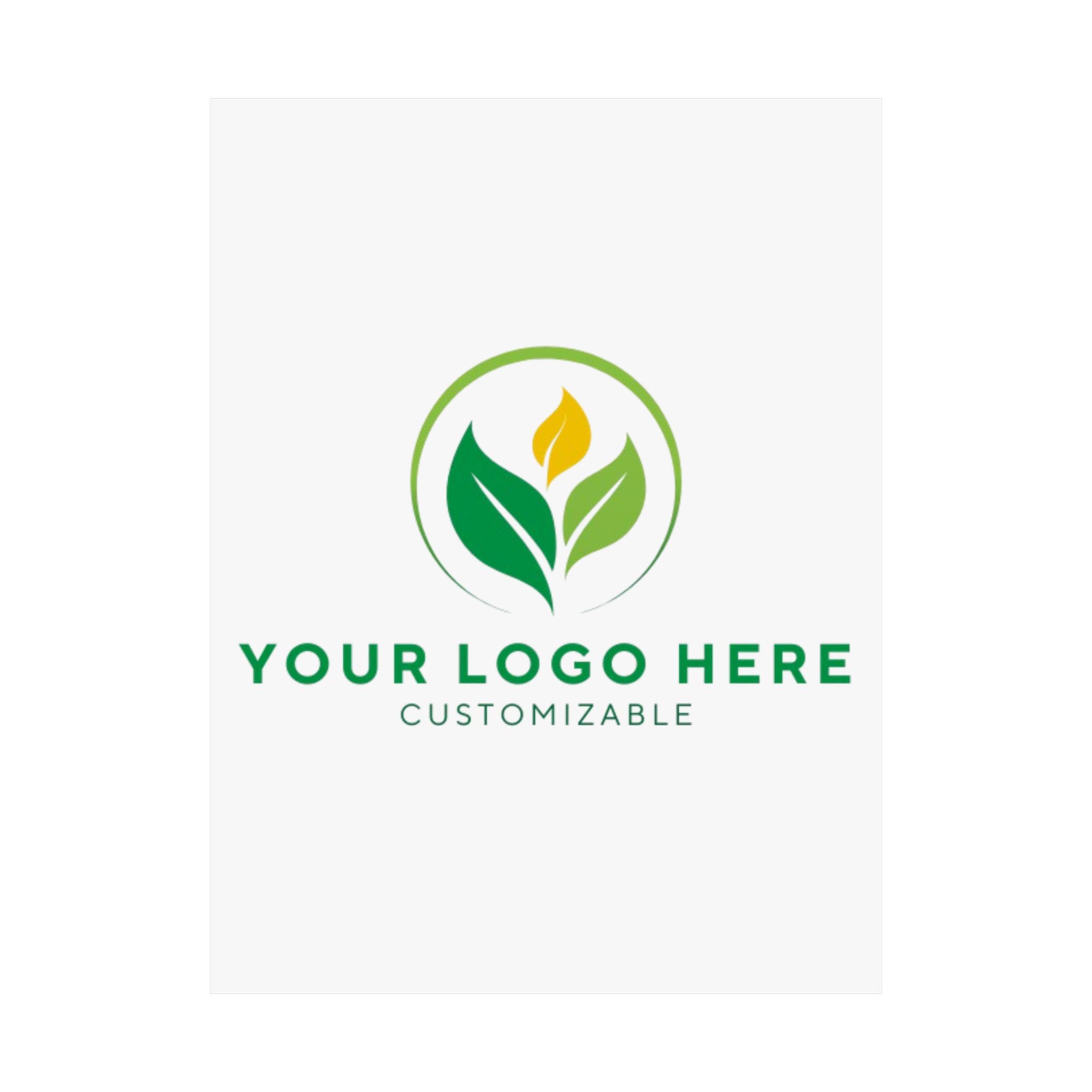 Customizable Logo Template: Green Leaves Circle | Main Street Collective