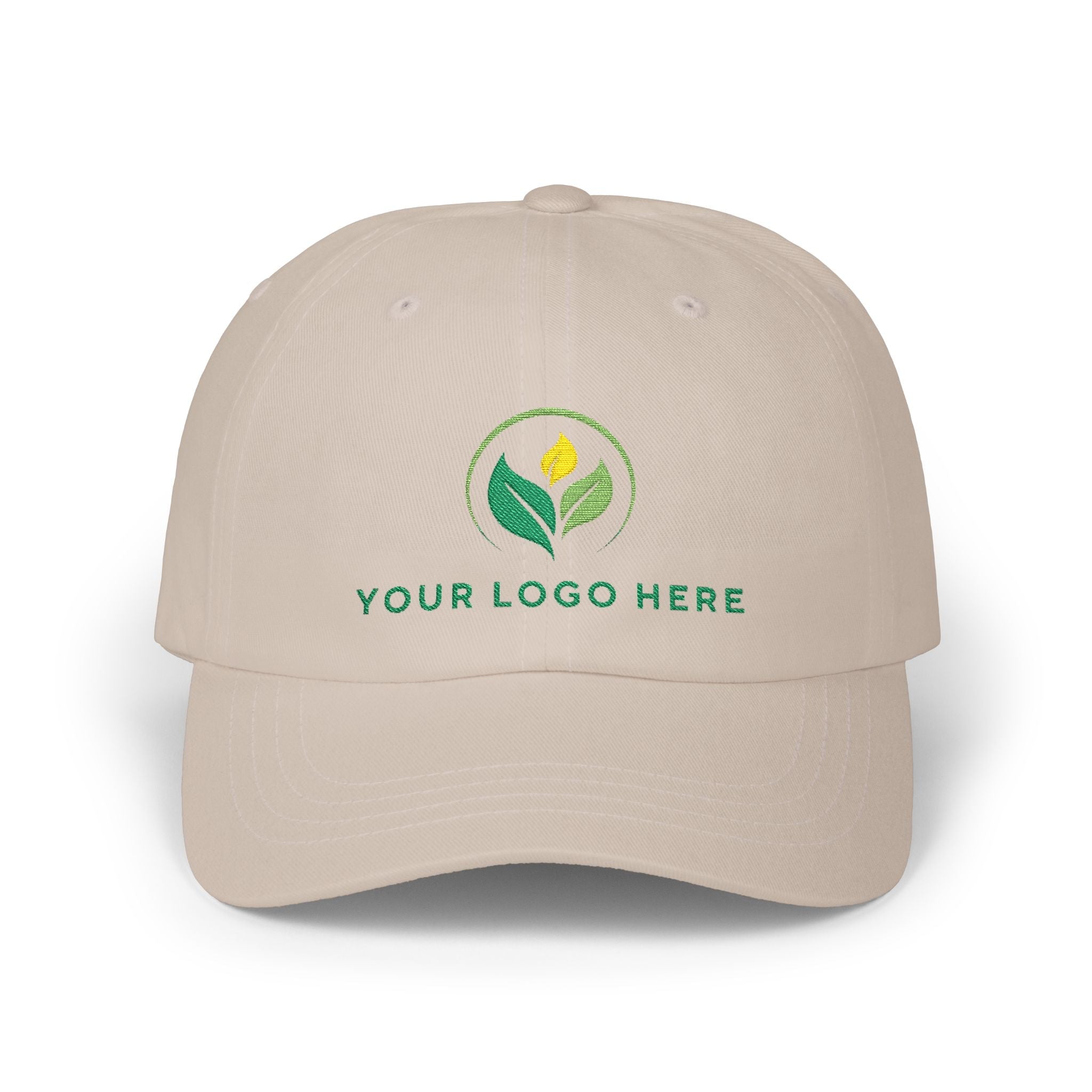 Customizable Classic Dad Cap with Logo | Main Street Collective - Personalized Hat