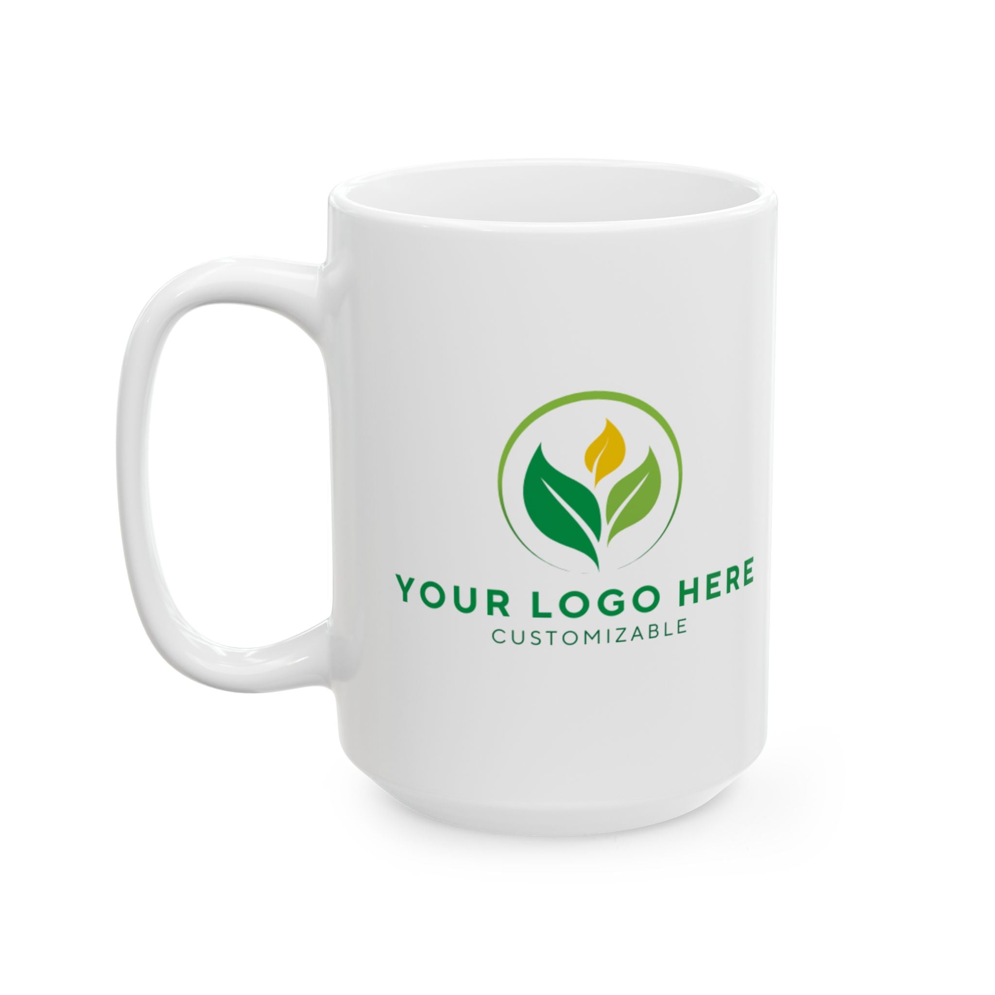 Personalized Ceramic Mug with Custom Logo - Main Street Collective