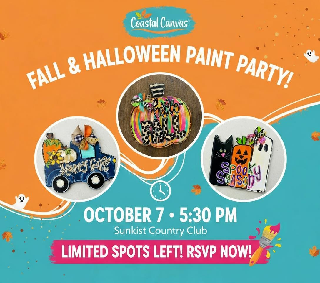 Sunkist Country Club Paint Party, Oct 7