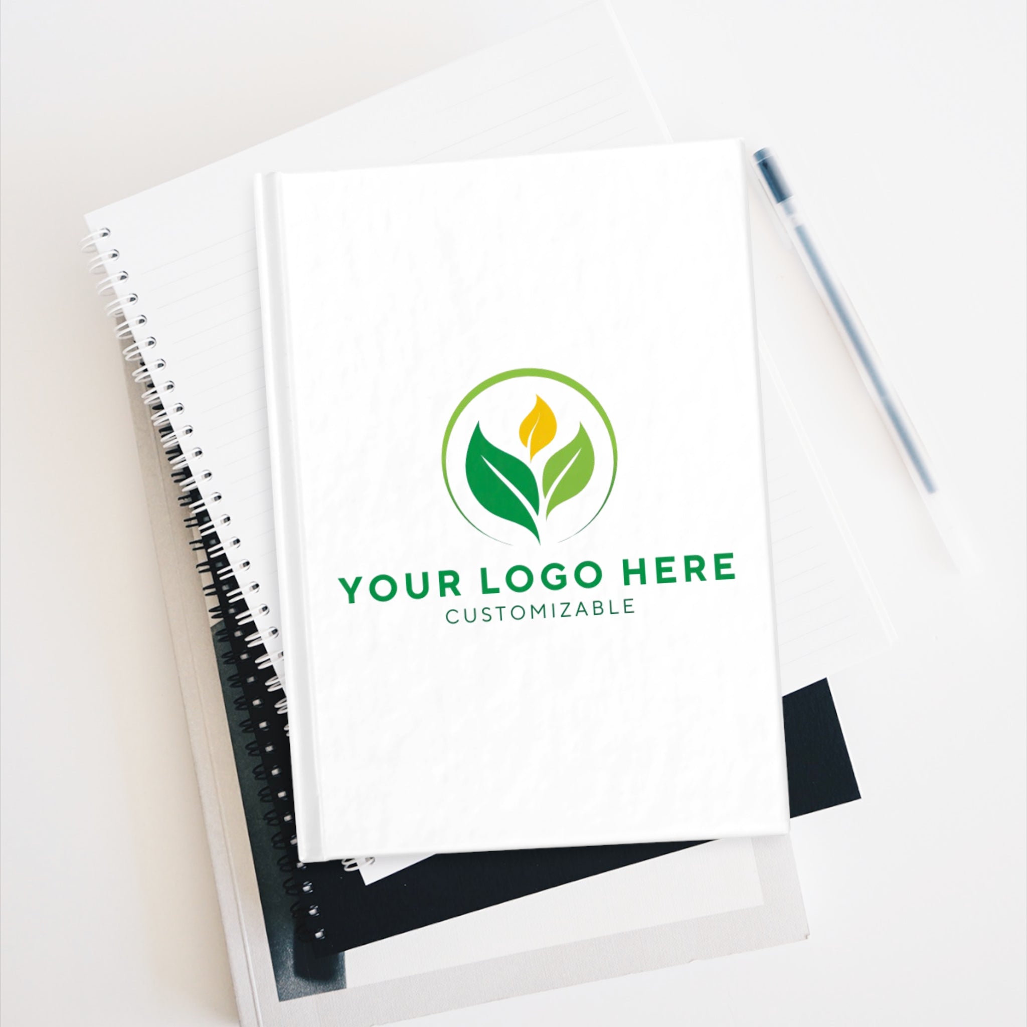 Custom Journal | Branded Notebook with Logo | Personalized Corporate Gifts | Main Street Collective