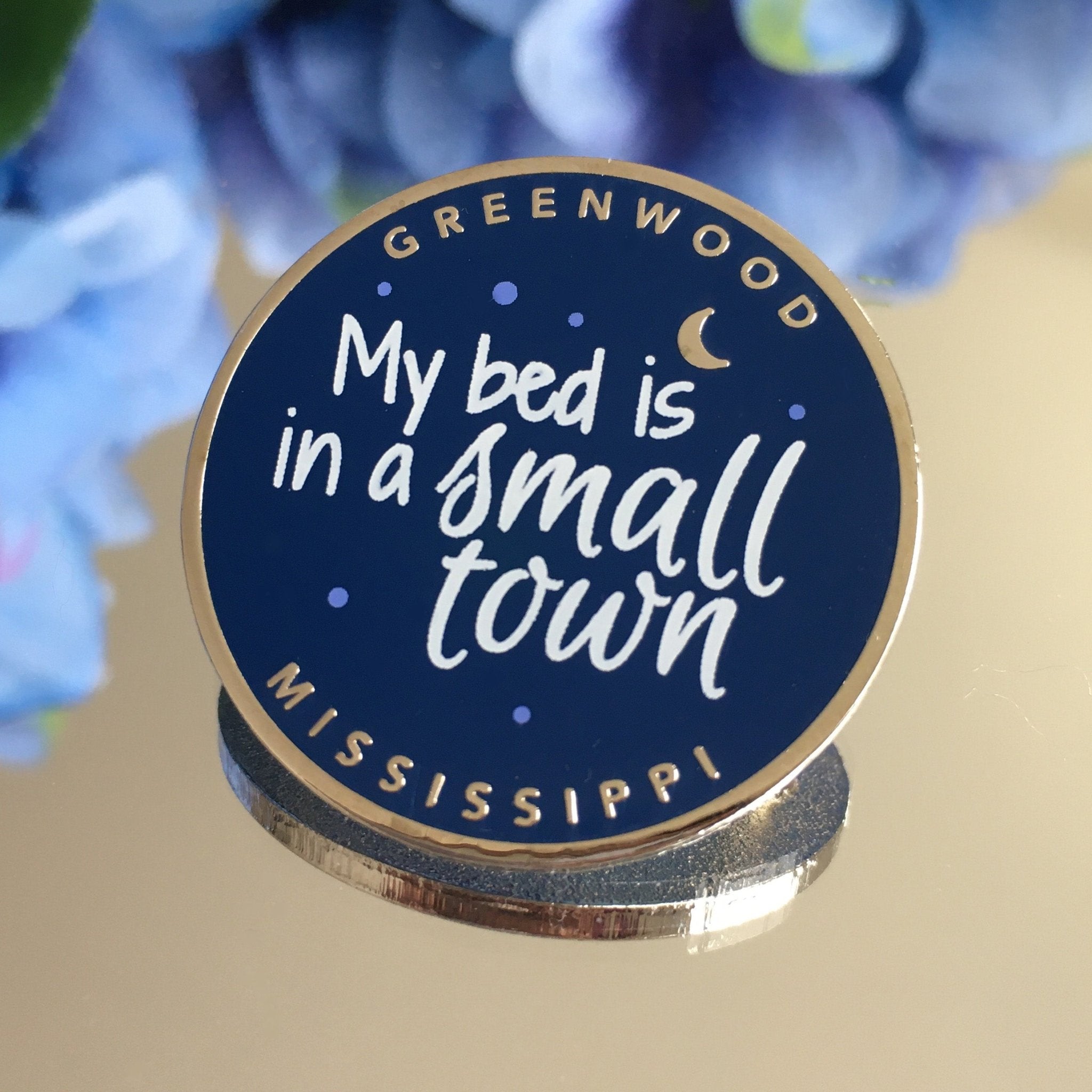 Mystery Pack (set of 3 pins) featuring Greenwood and the Delta, gift for yourself