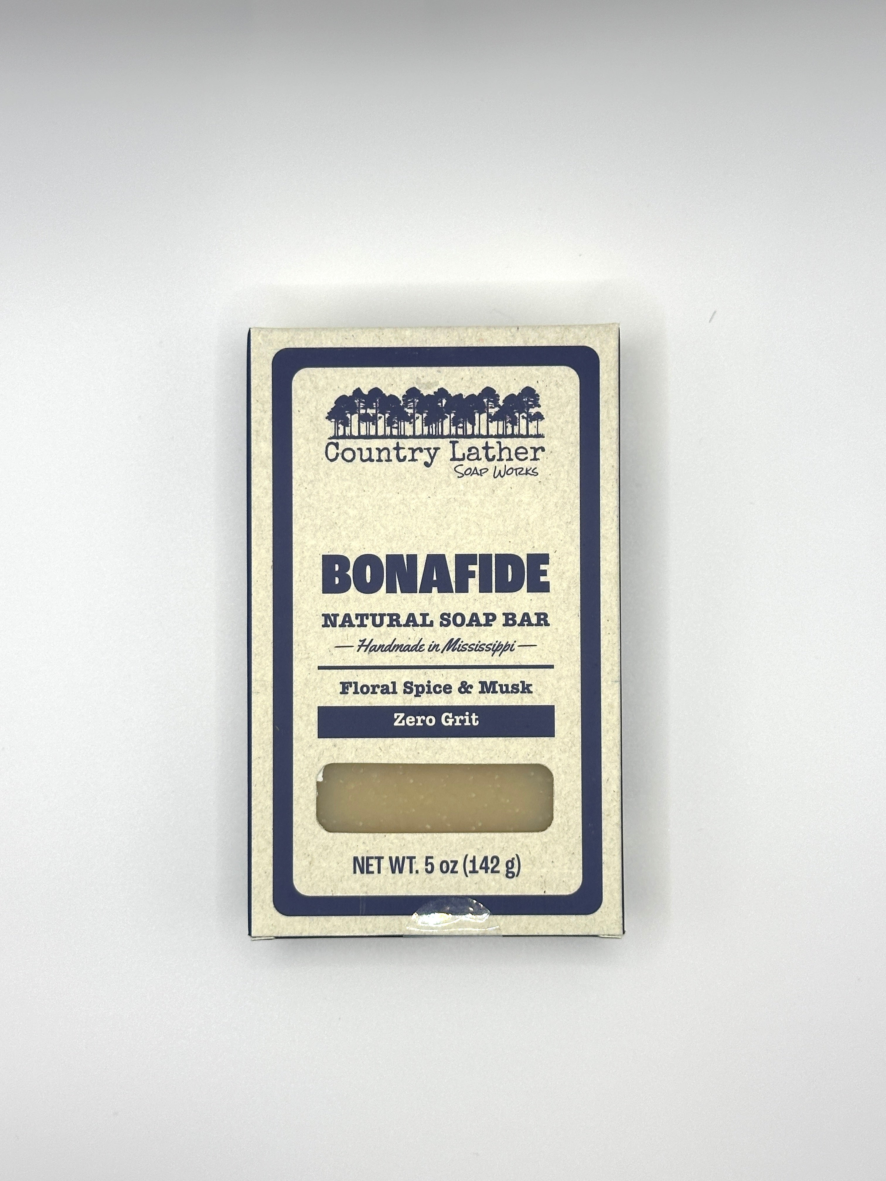 Bonafide Soap Bar - Country Lather Unisex Goat Milk Bar with Kaolin Clay
