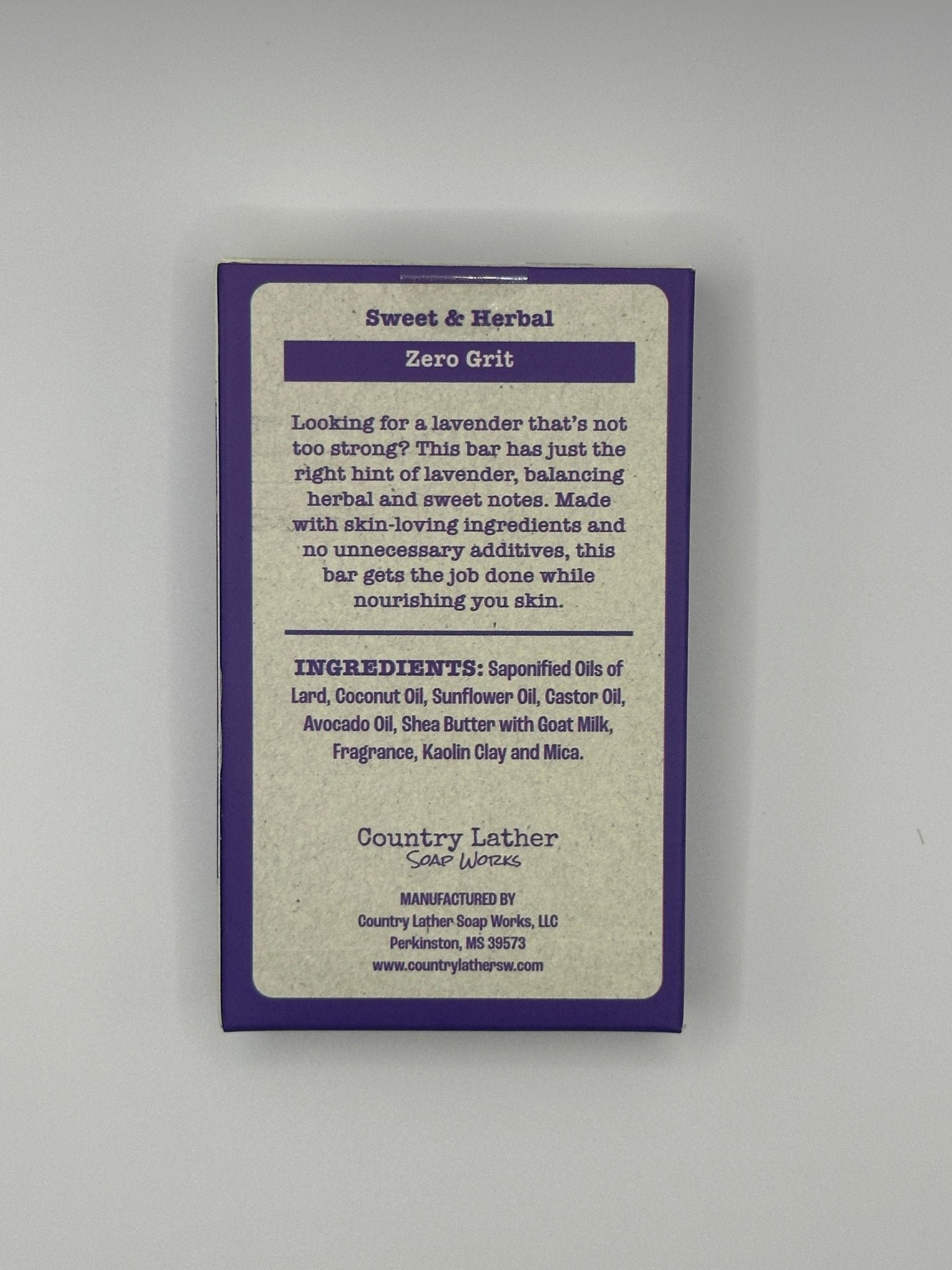 Lavender Soap Bar