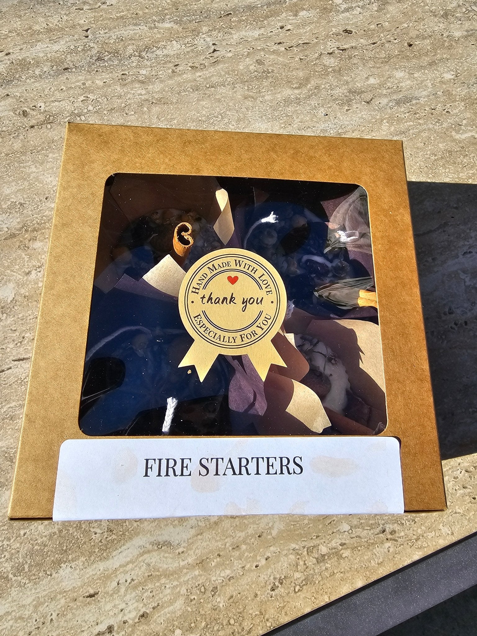 Handmade Soy Wax Fire Starters by Main Street Collective - Eco-Friendly & Natural