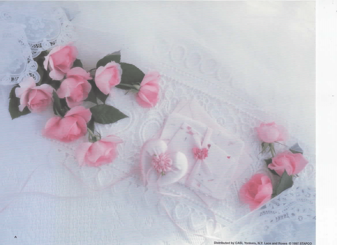 Pink Roses & Lace Gift: Personalized Keepsake by Main Street Collective - Creative Names for Every Occasion