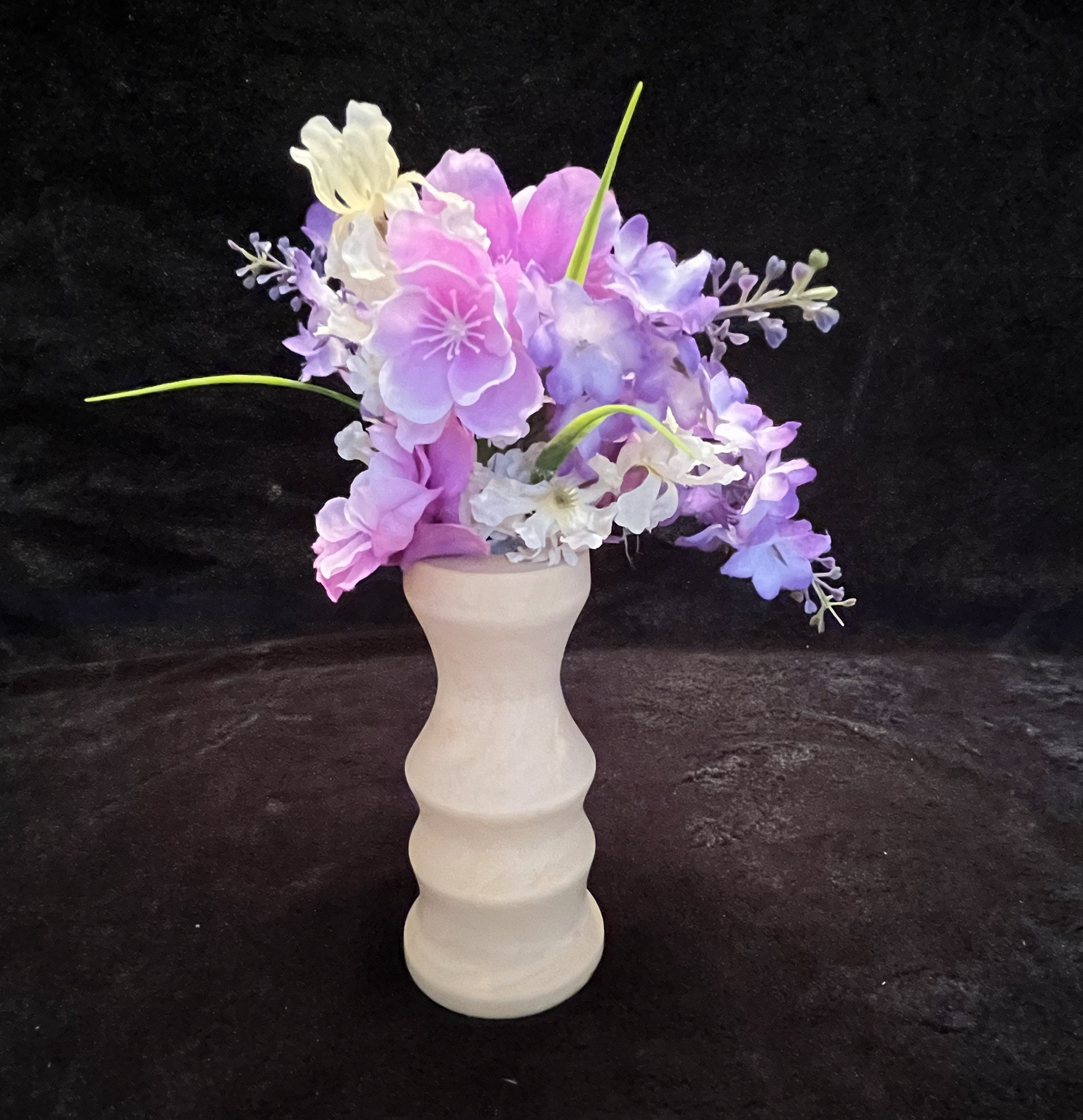 CANDLE HOLDER/BUD VASE MADE OF RIVER BIRCH