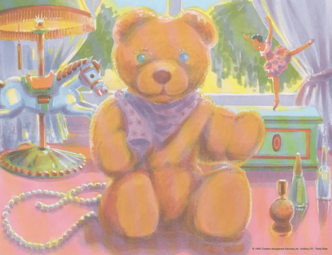 Teddy Bear Name Art: Personalized Gift for Kids! Unique name origin keepsake.