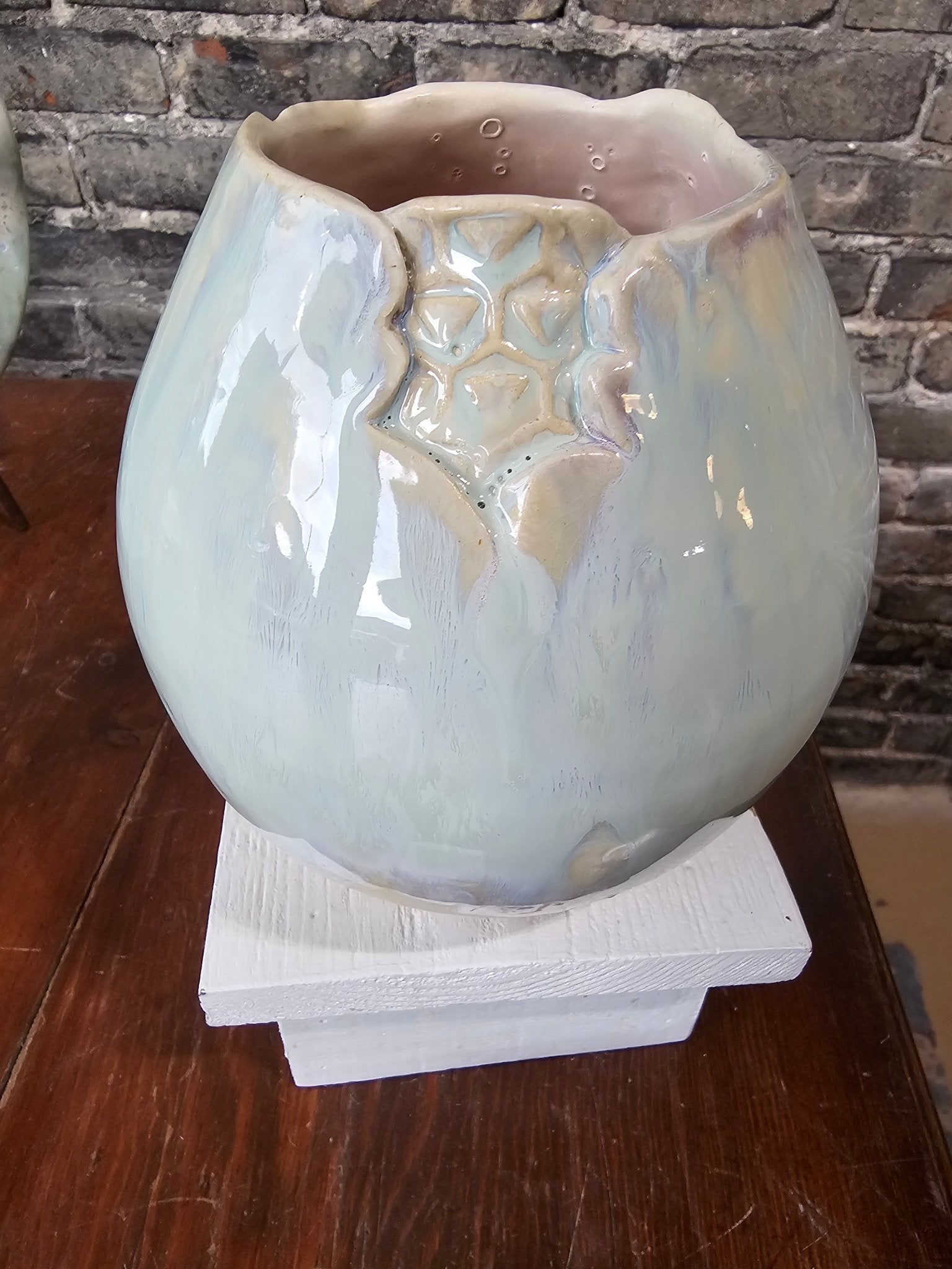 Handmade Ceramic Vase: Hattiesburg MS Pottery Class by Main Street Collective. Artistic Pottery. Pottery Art