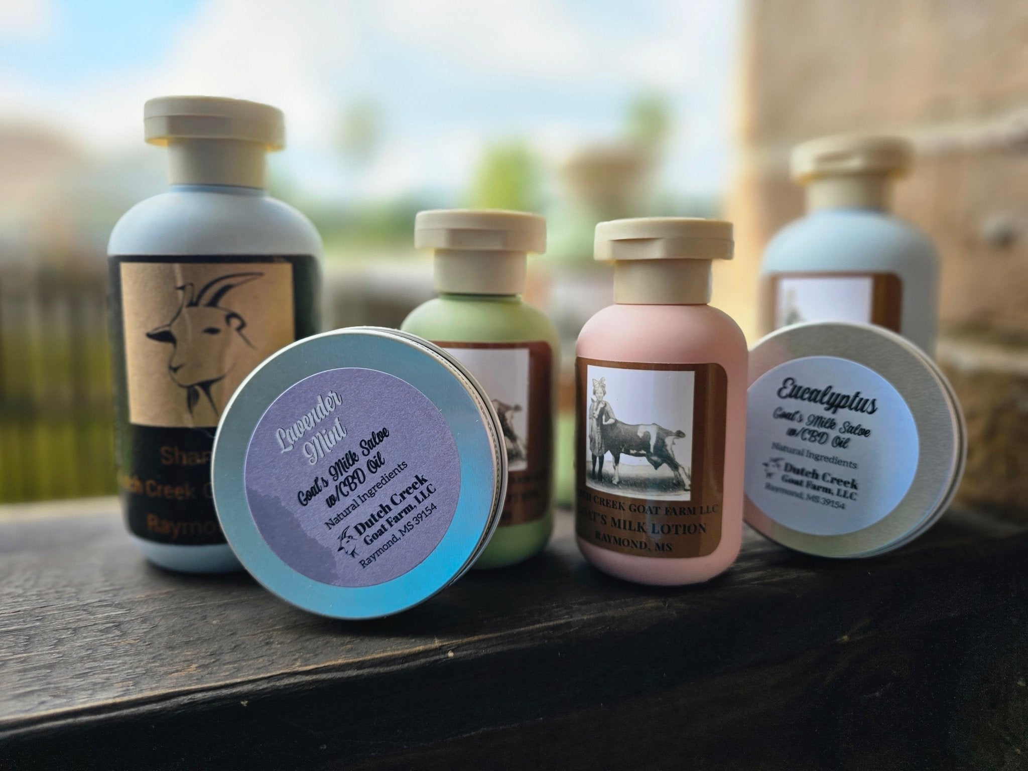Dutch Creek Goat Farm: Goat Milk Lotion & CBD Salve - Natural Skincare from Raymond, MS