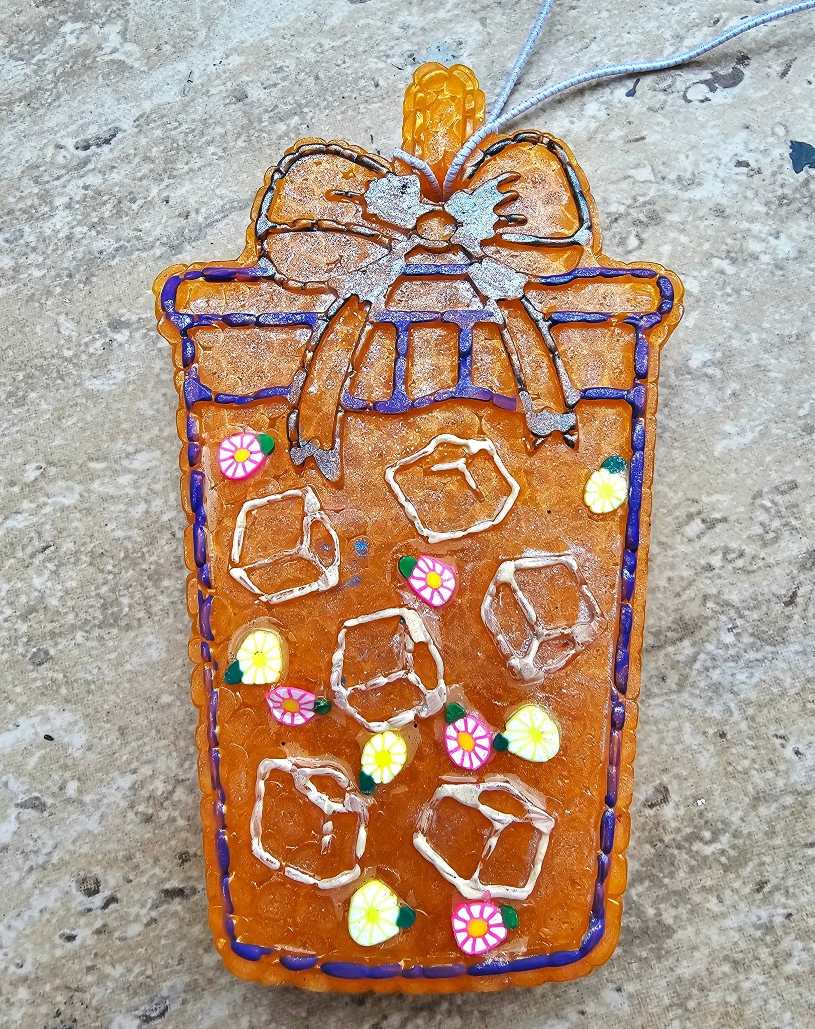 Iced Drink Car Freshie - Handmade Aroma Bead Air Freshener by Main Street Collective