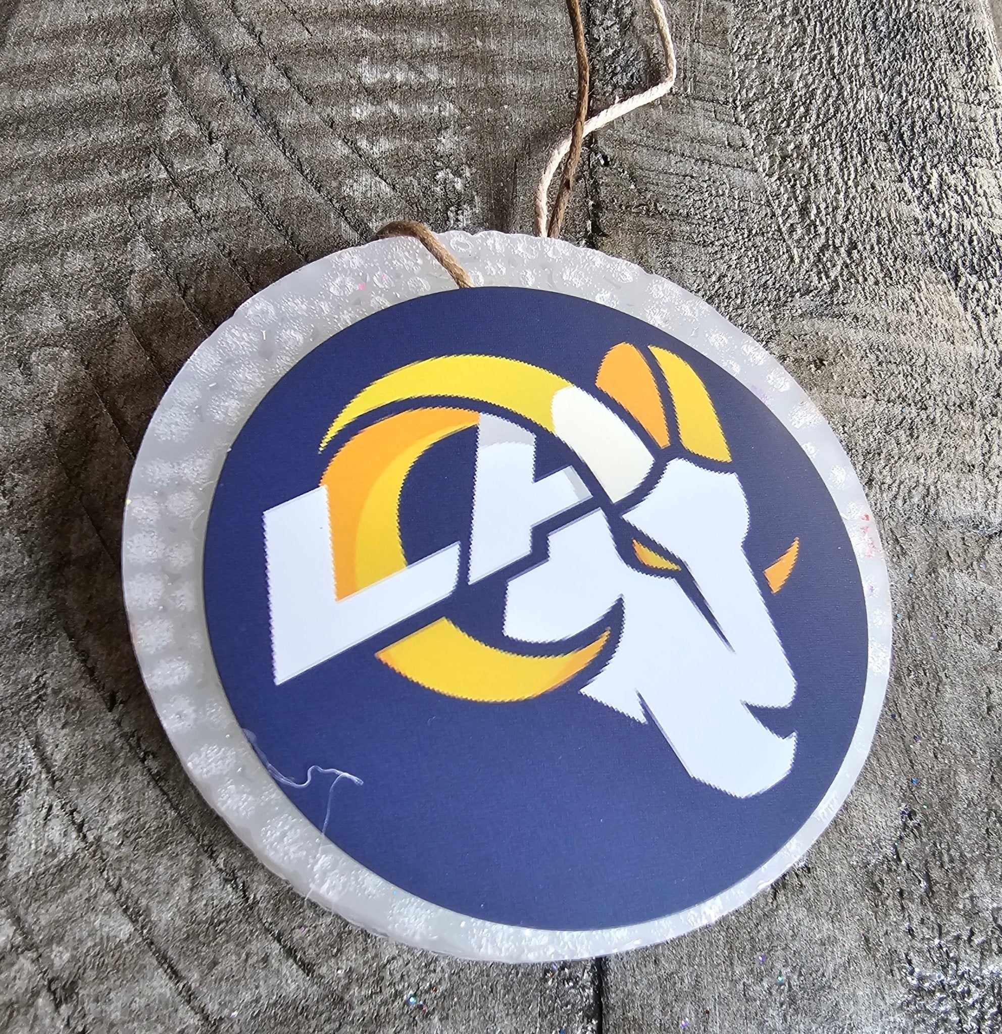 Football Team Car Freshie: Handmade Sports Aroma Bead Air Freshener - Show Your Team Pride!