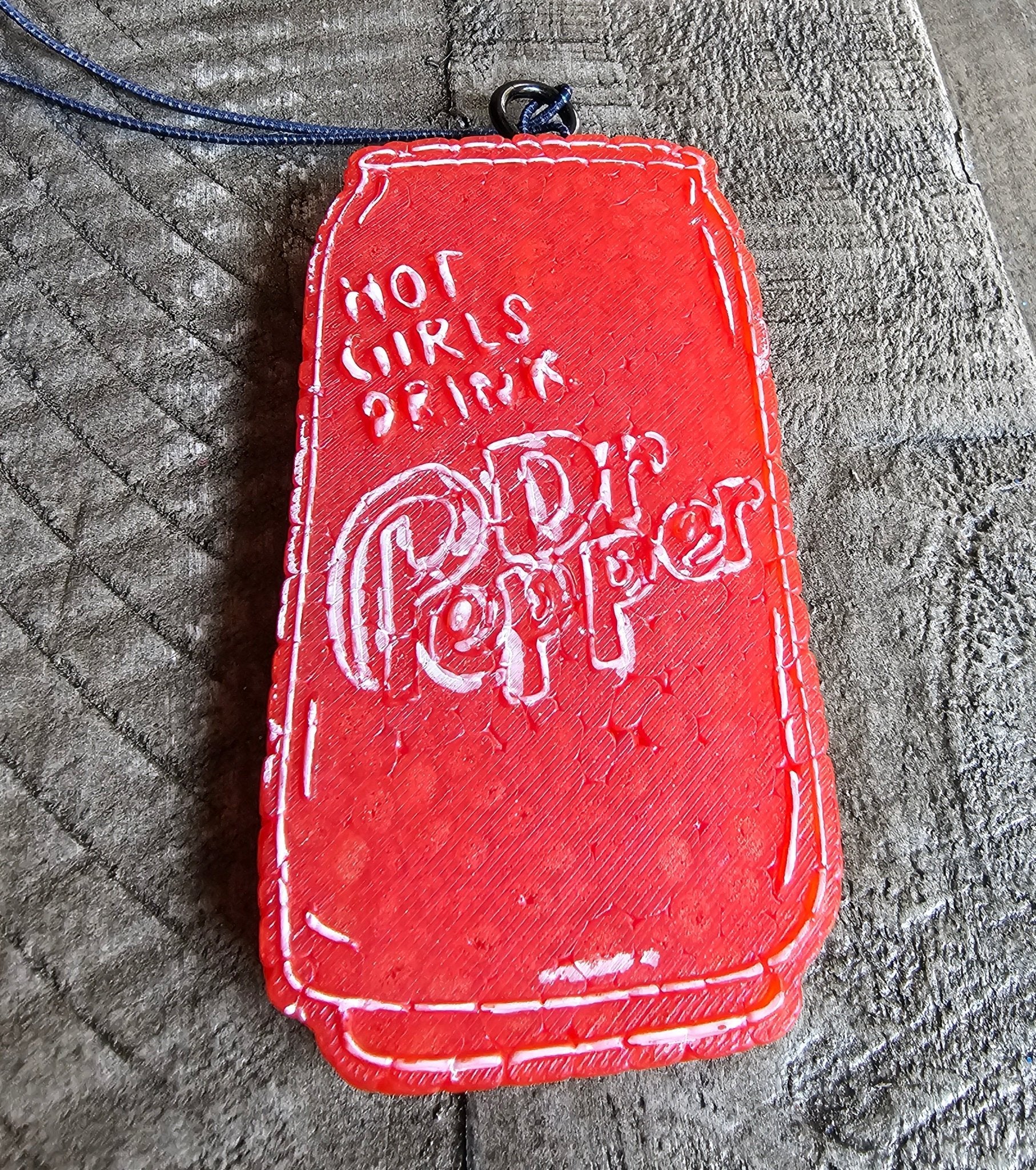 Dr Pepper Can Car Freshie - Handmade Aroma Bead Air Freshener by Main Street Collective