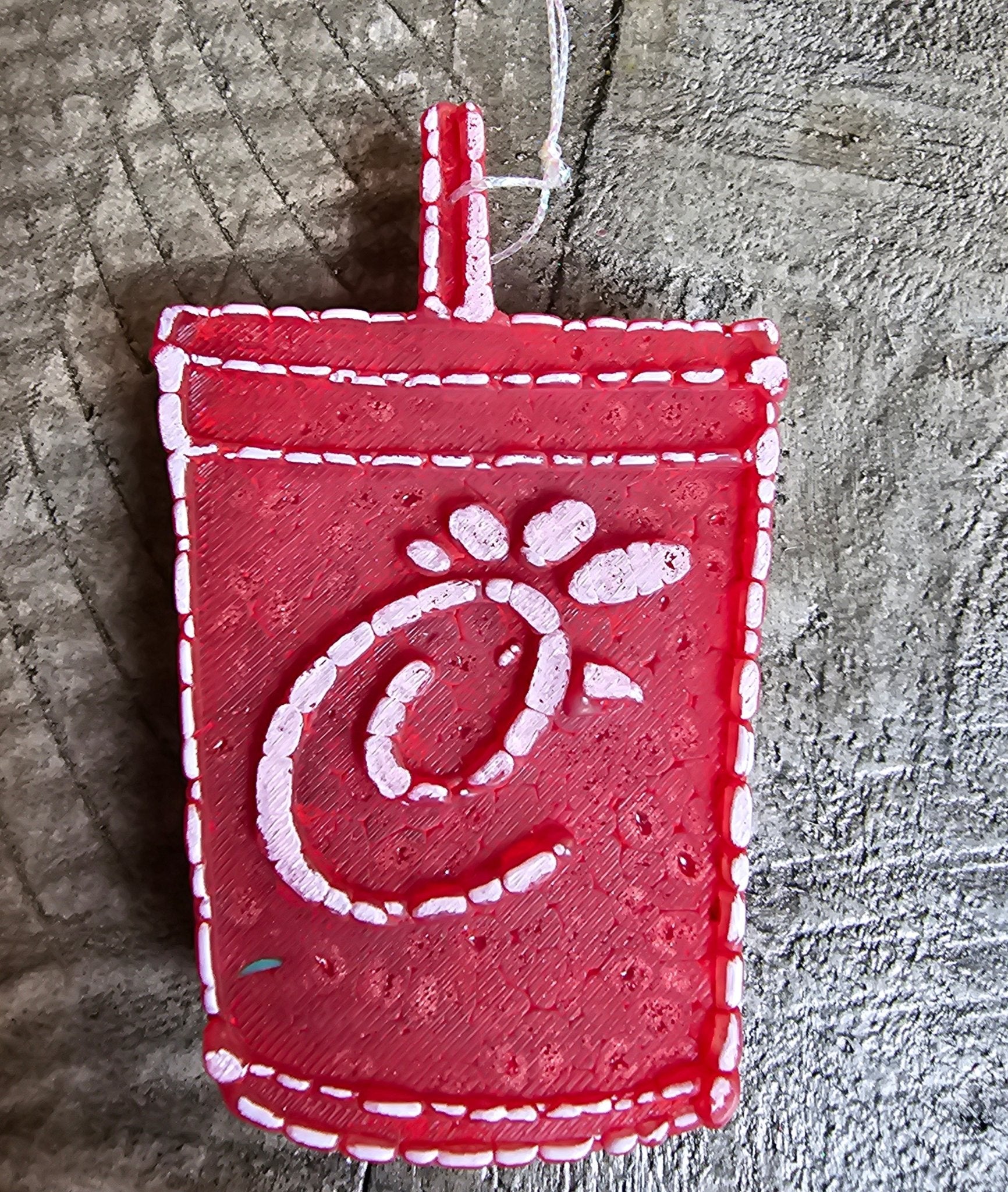 Chick-fil-A Cup Car Freshie - Handmade Aroma Bead Air Freshener by Main Street Collective