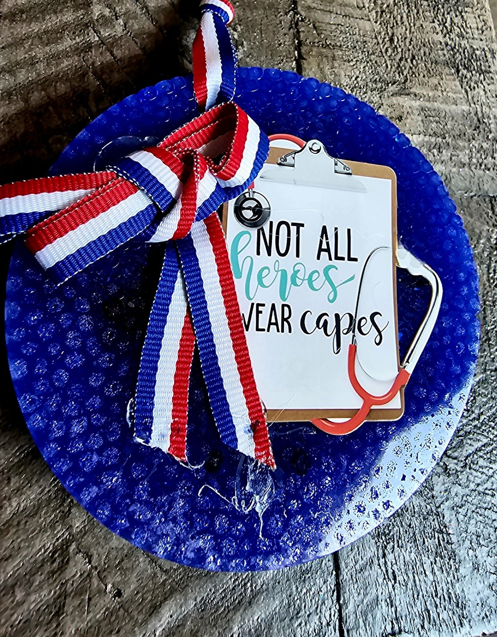 Main Street Collective Car Freshie: Handmade Aroma Bead Air Freshener- Nurse Hero, Gift