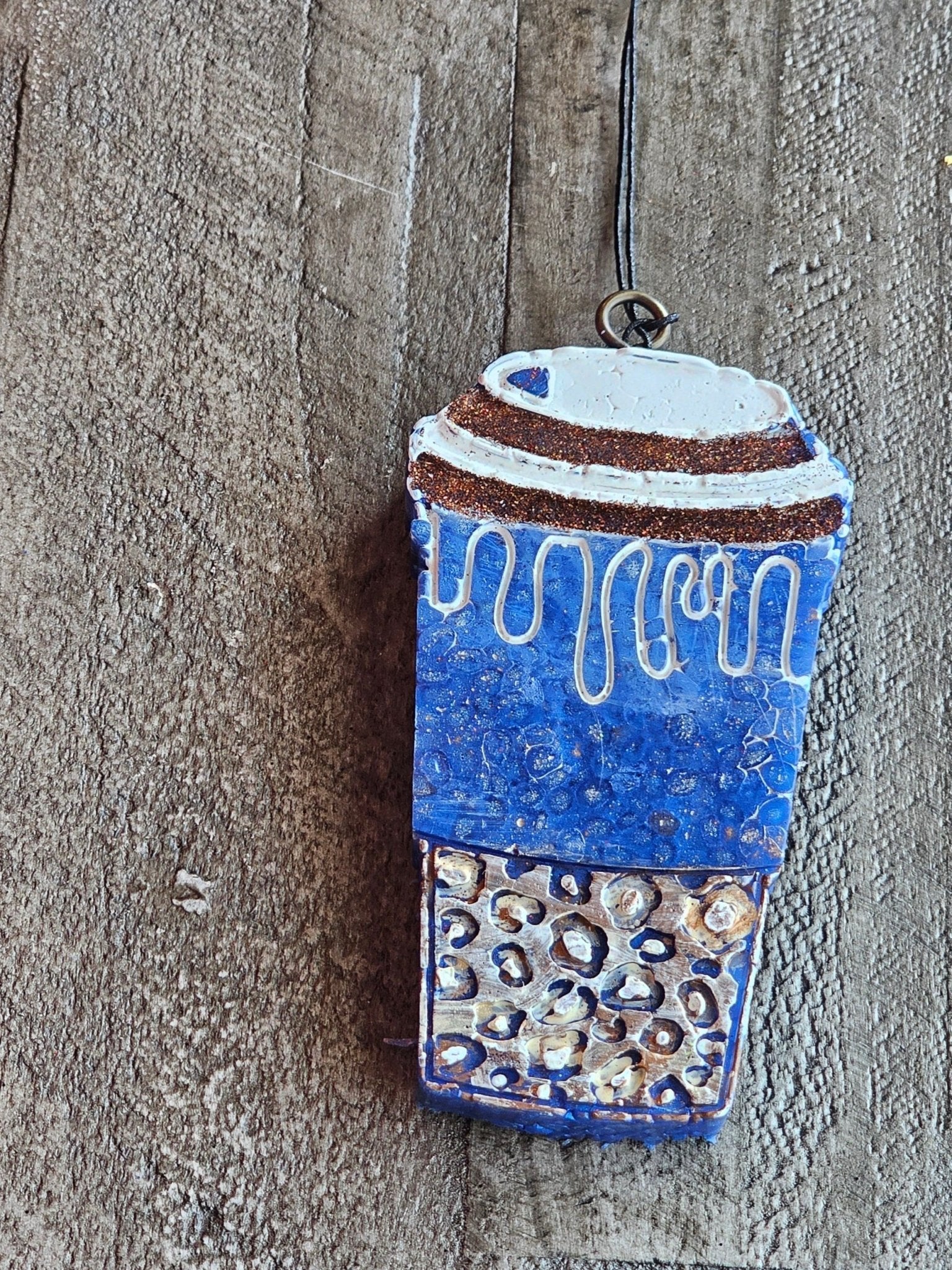 Coffee Car Freshie - Handmade Iced Coffee Aroma Bead Air Freshener by Main Street Collective