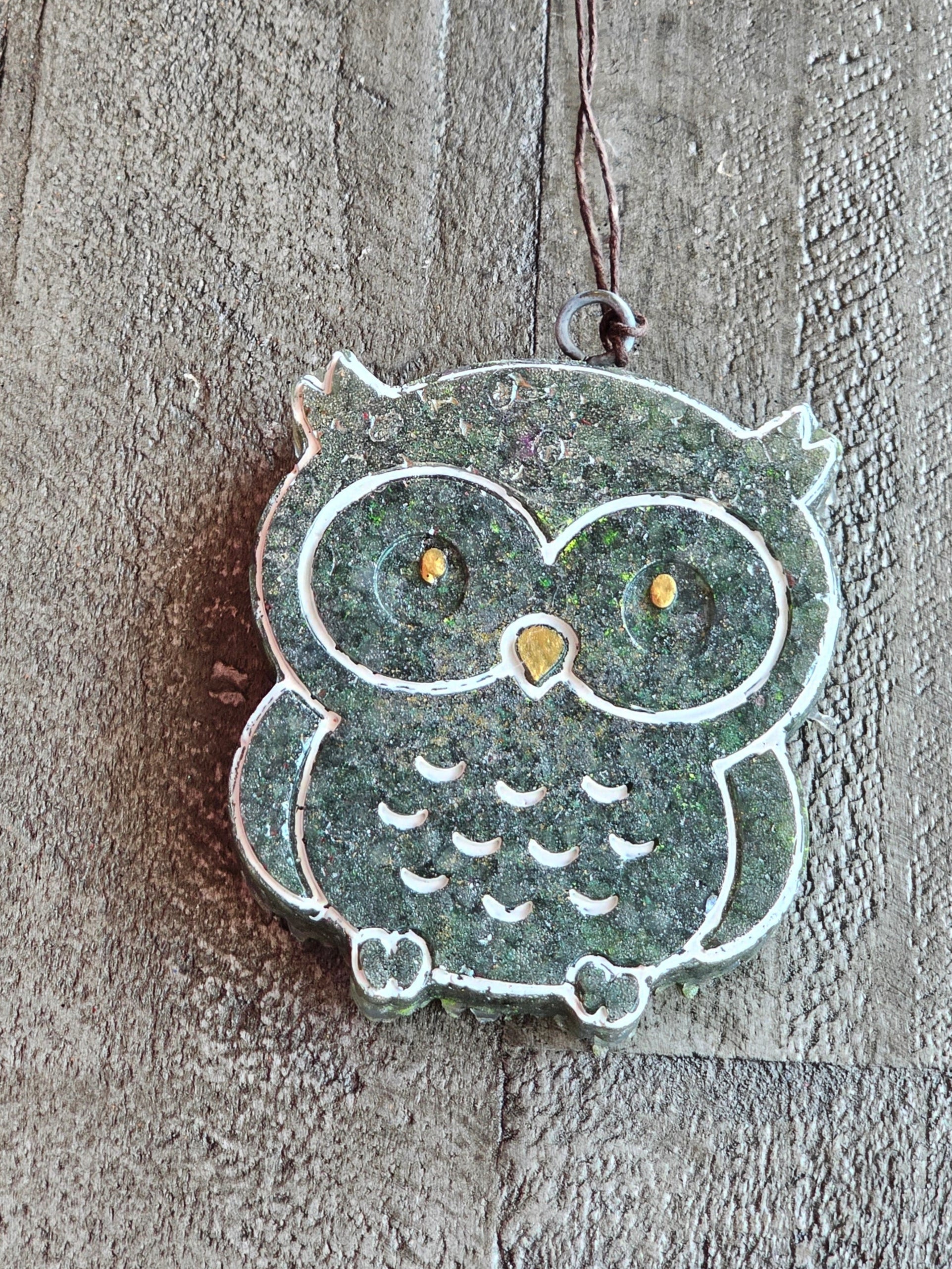Owl Car Freshie – Handmade Animal Aroma Bead Air Freshener