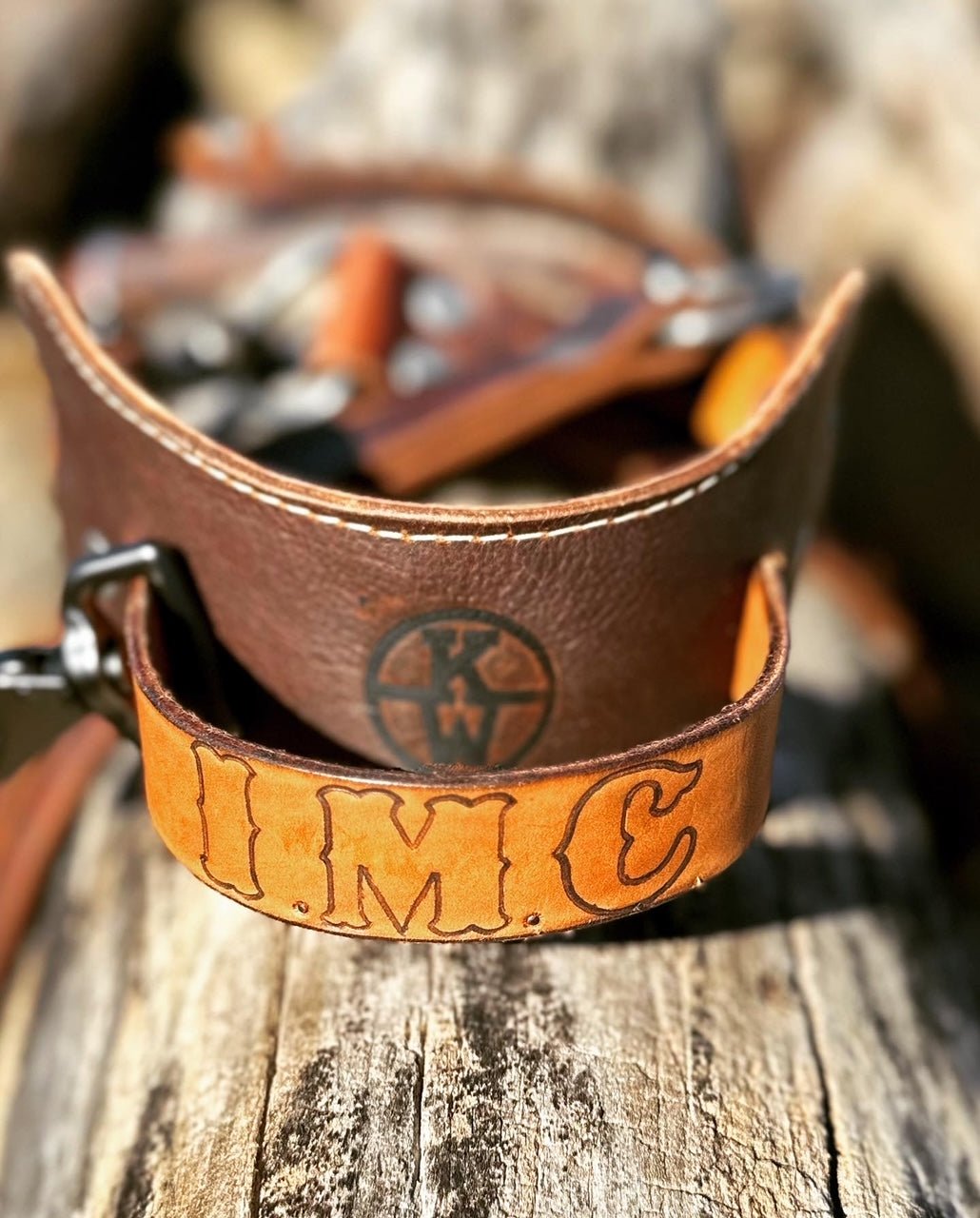 Custom Leather Duck Lanyard - Handmade by Main Street Collective - 12 Bird Capacity