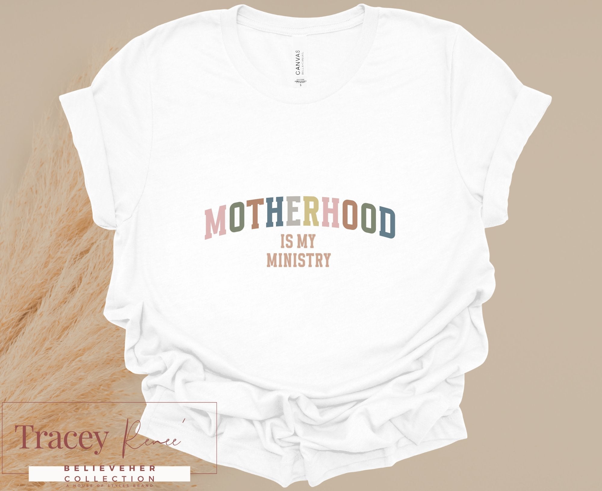 Motherhood Ministry T-Shirt: Believer Collection | Main Street Collective