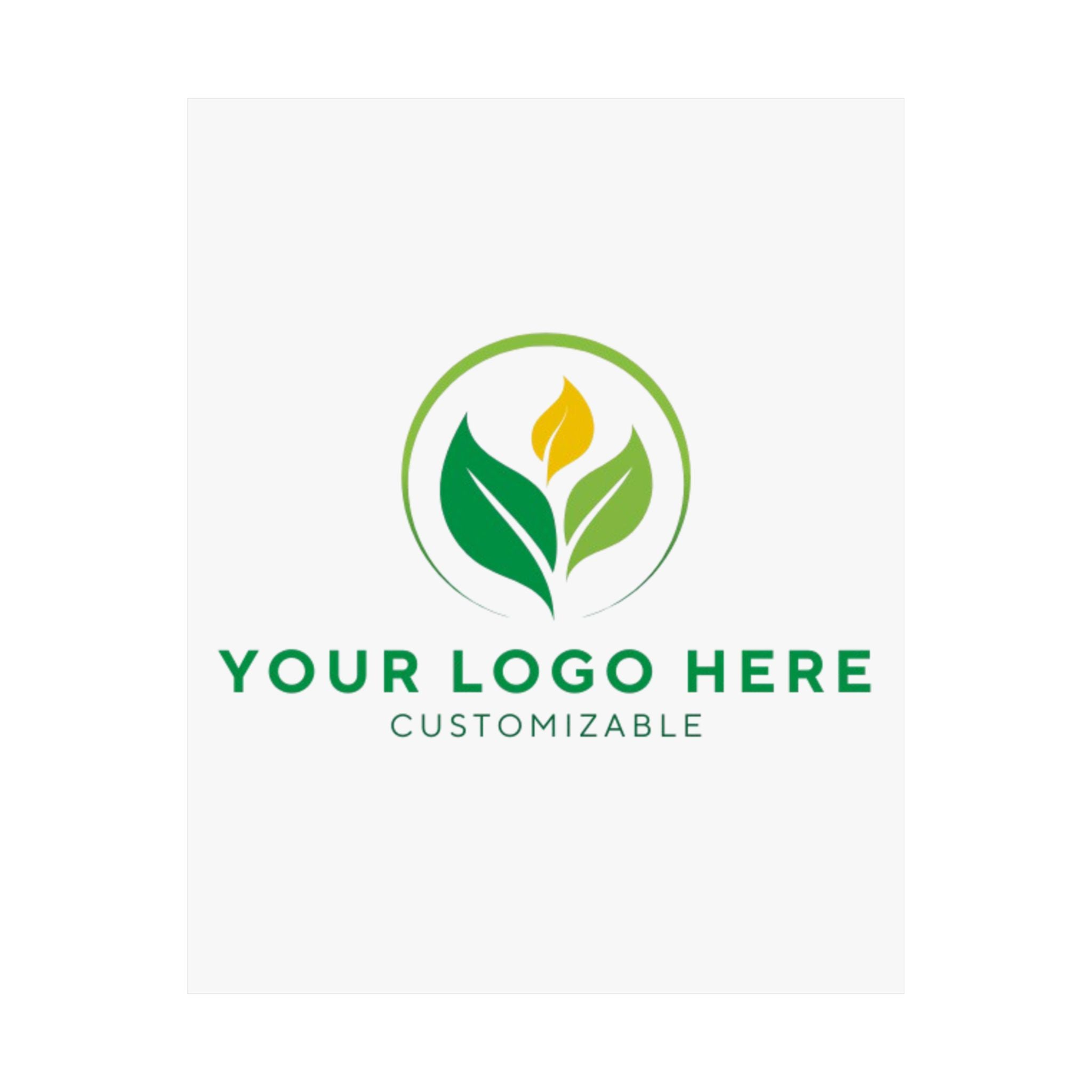 Customizable Leaf Logo: Design Your Business Brand with a Personalized Logo | Main Street Collective