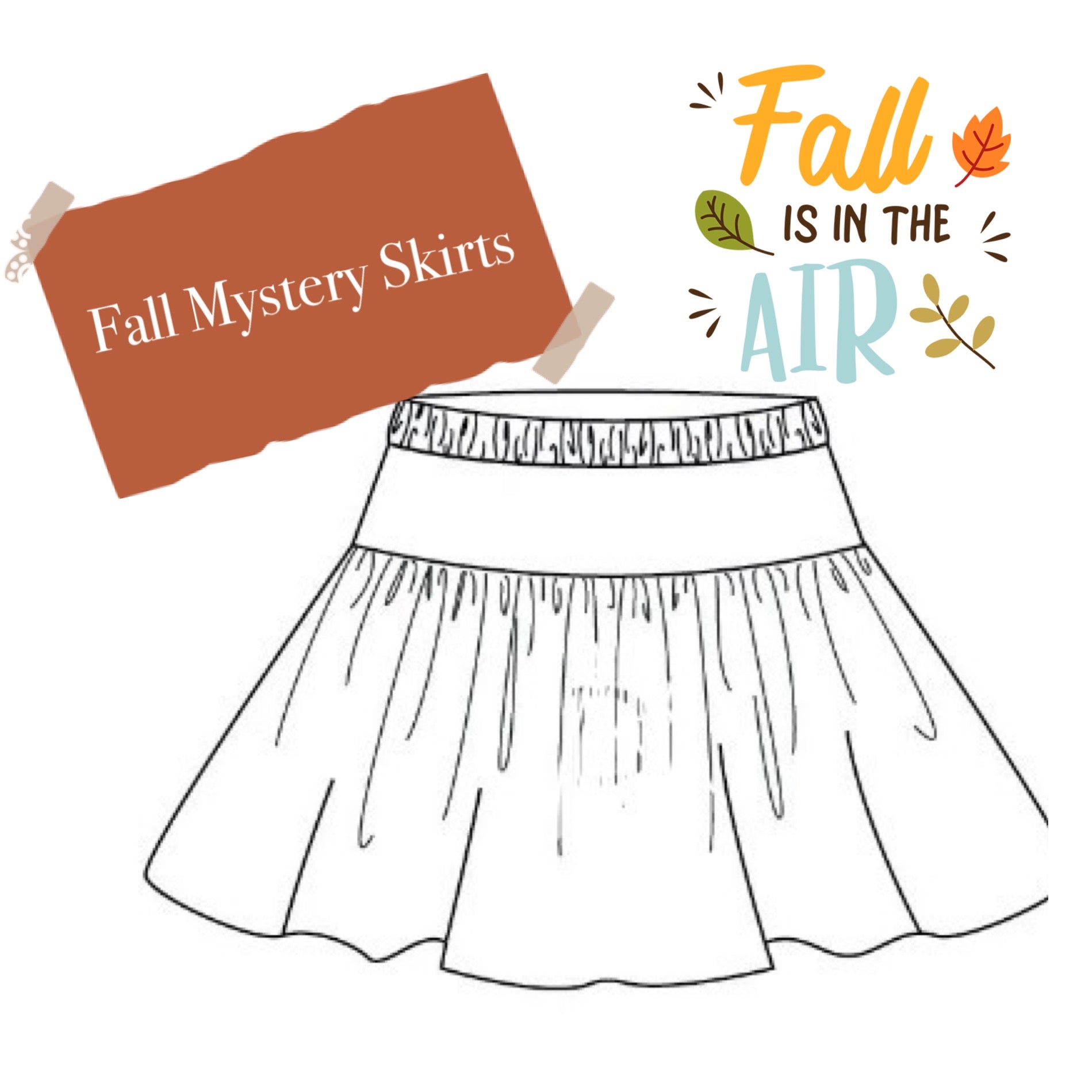 Fall Mystery Skirts for Girls - Unreleased Fabrics! Main Street Collective