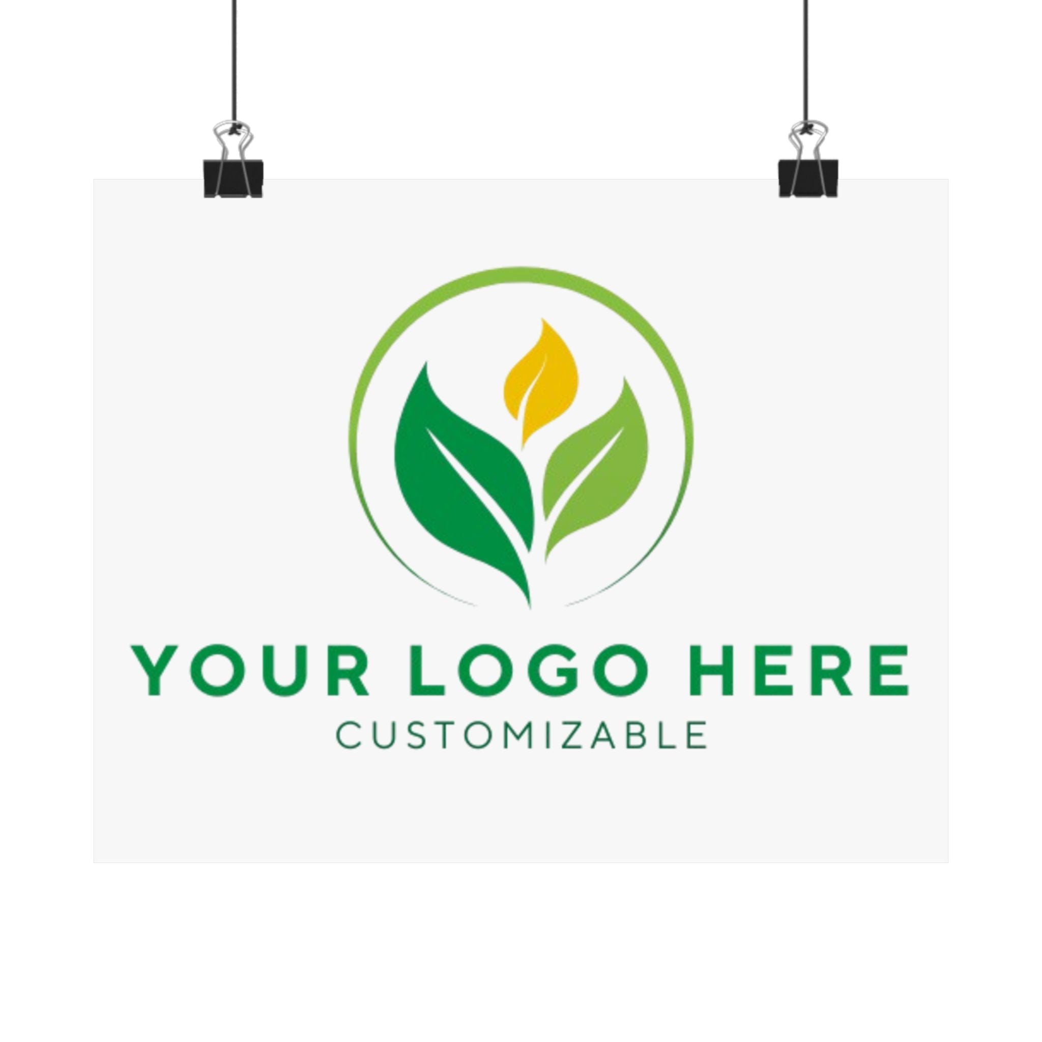 Customizable Logo Mockup Poster by Main Street Collective: Showcase Your Brand