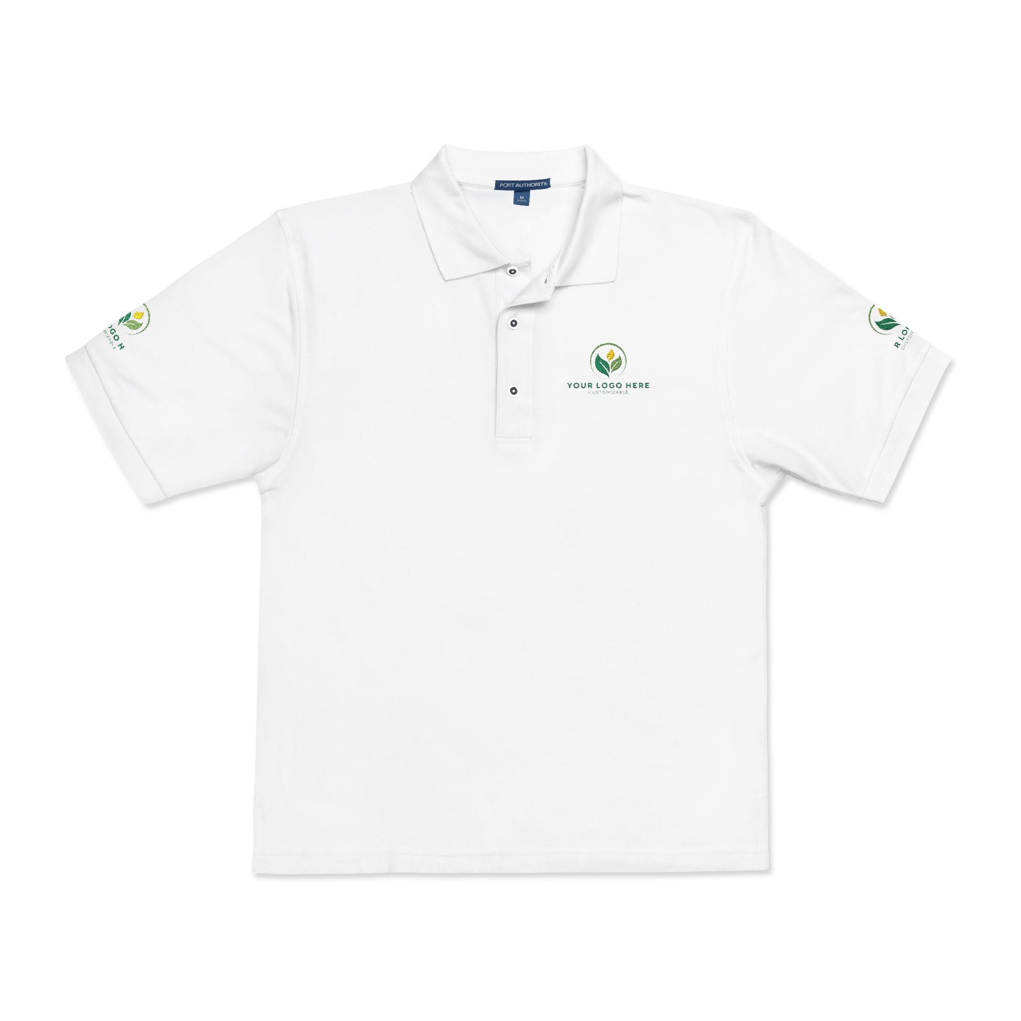 Customizable Embroidered Polo Shirt | Logo Shirt | Main Street Collective