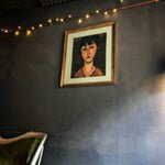 Pinturrichio Cafe Painting by Betty Press, framed fine art print, Interior decor