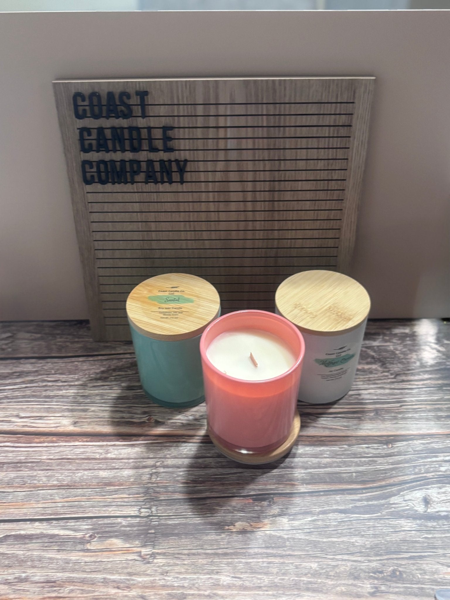 Candle Jars – Handcrafted by Coast Candle Co.