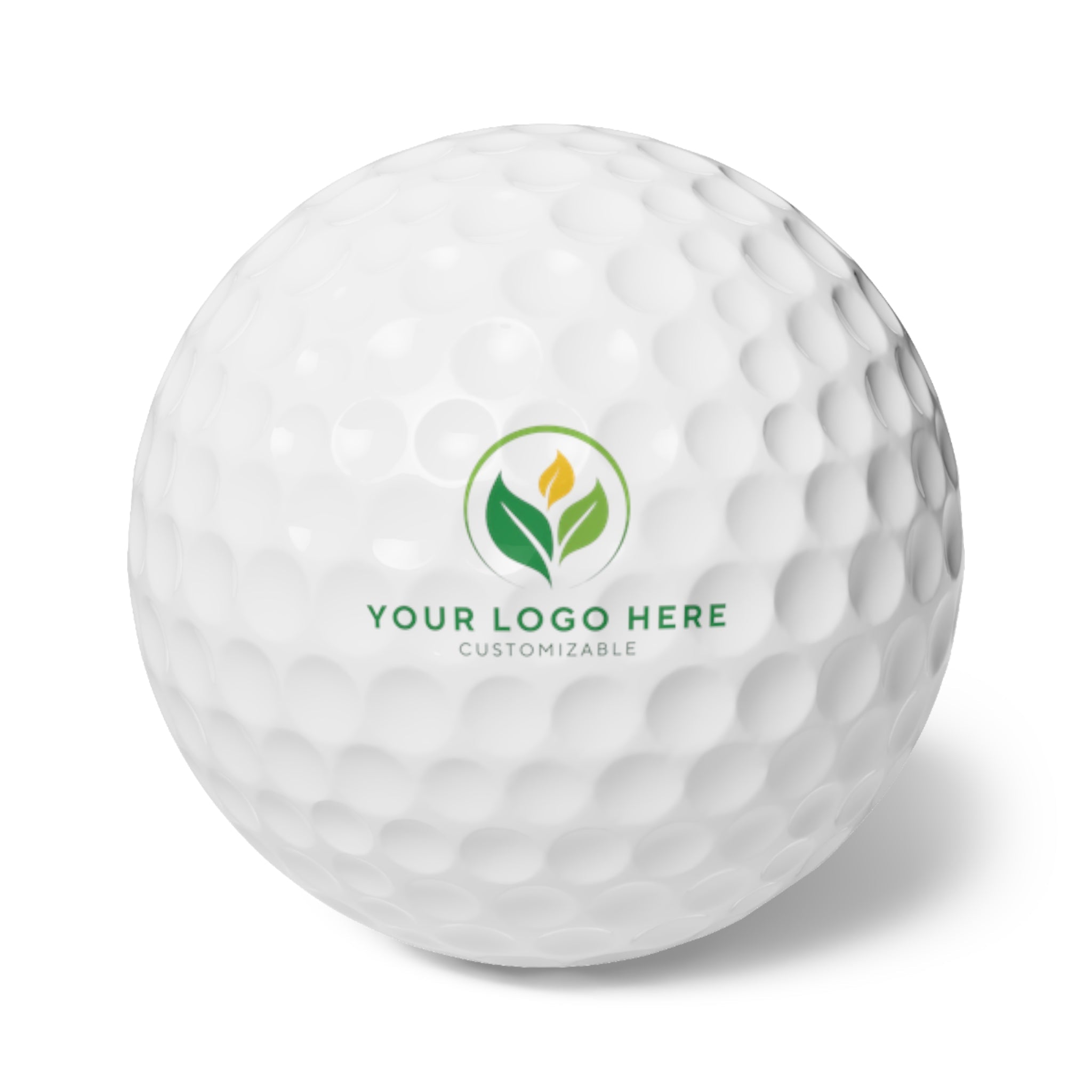 Customizable Golf Ball with Logo - Personalized Golf Balls for Events, Tournaments - Main Street Collective