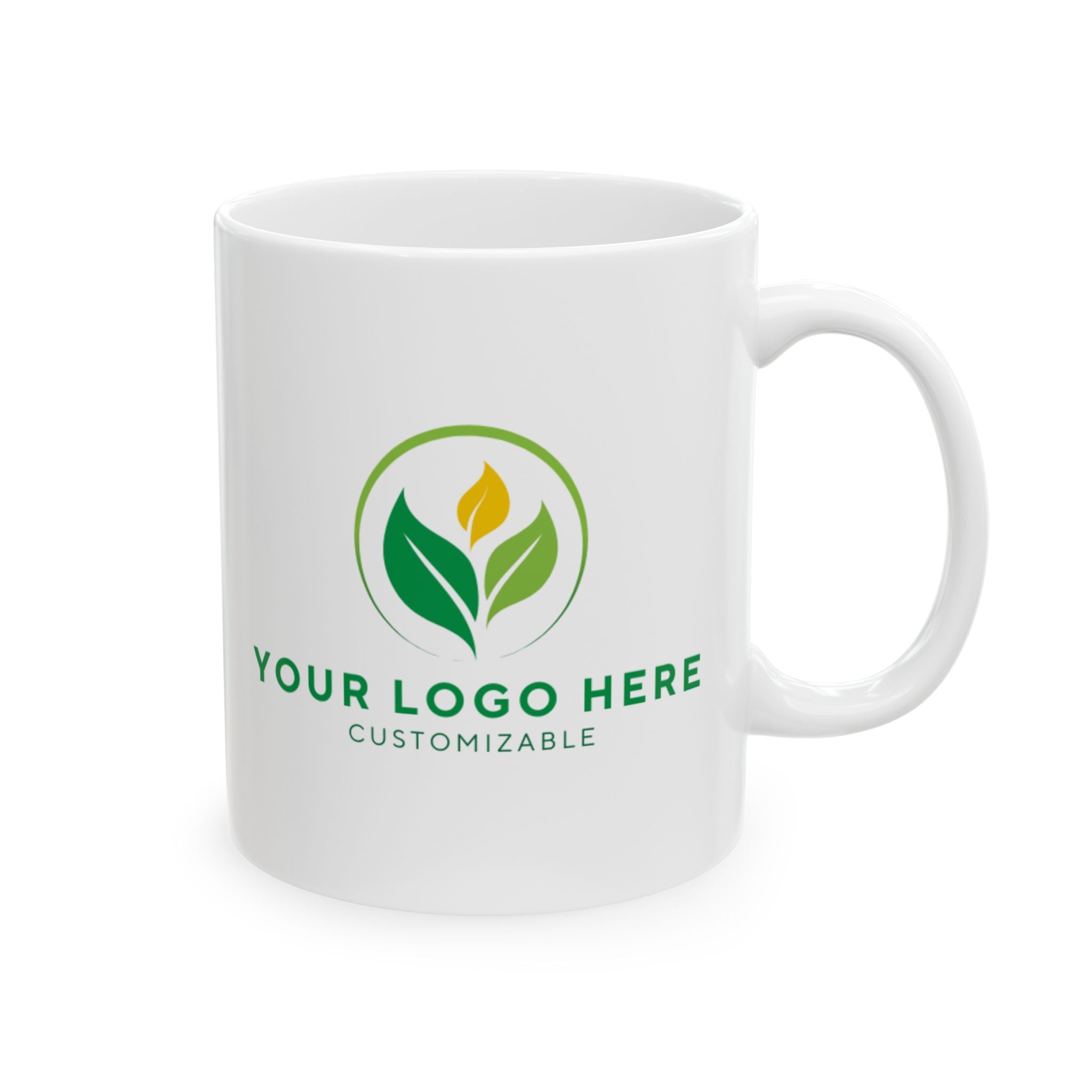 Custom Ceramic Mug: Personalized Logo Gift | Main Street Collective Corporate Branding Promotional