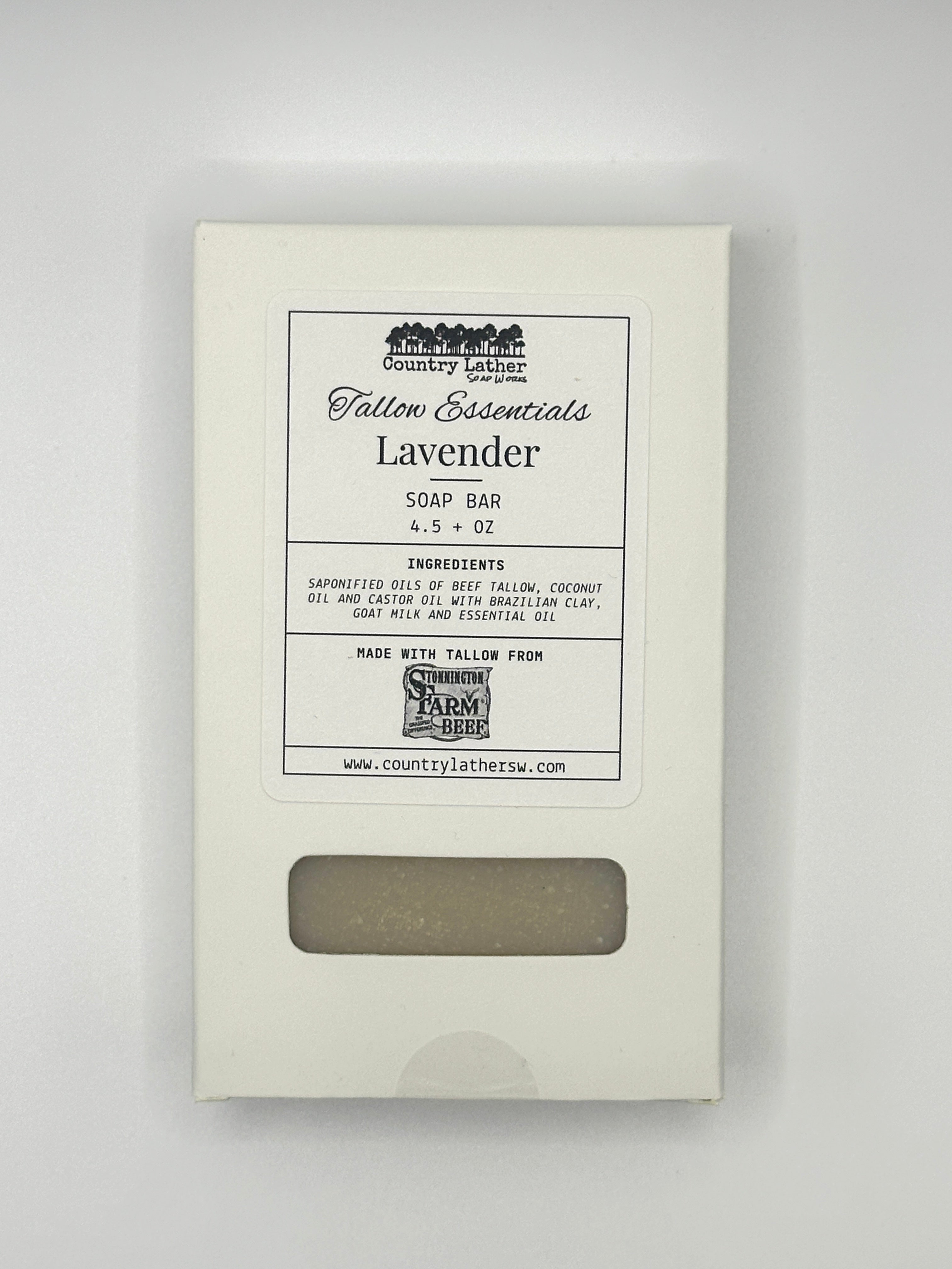 Lavender Tallow Soap Bar