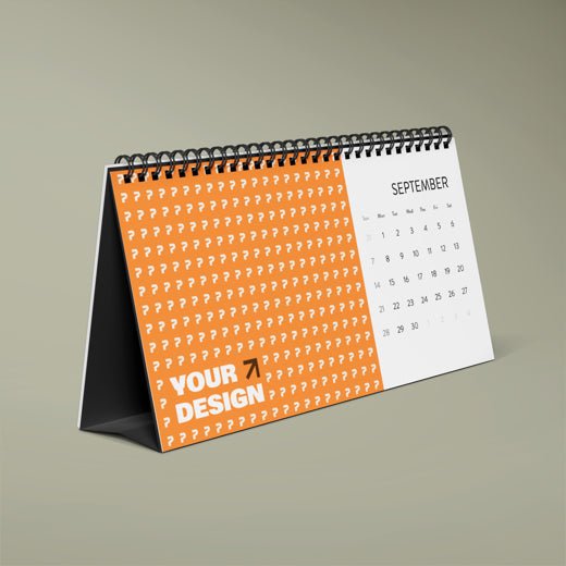 Personalized 2025 Desktop Calendar for Workspace - Main Street Collective