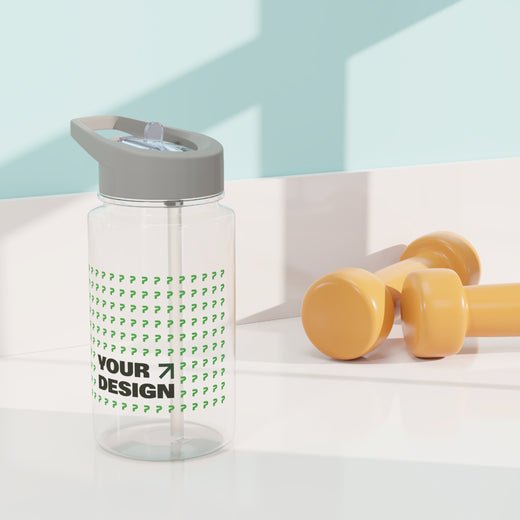 Custom Tritan Water Bottle w/ Straw - Design Yours! Hydration on the Go. Main Street Collective.
