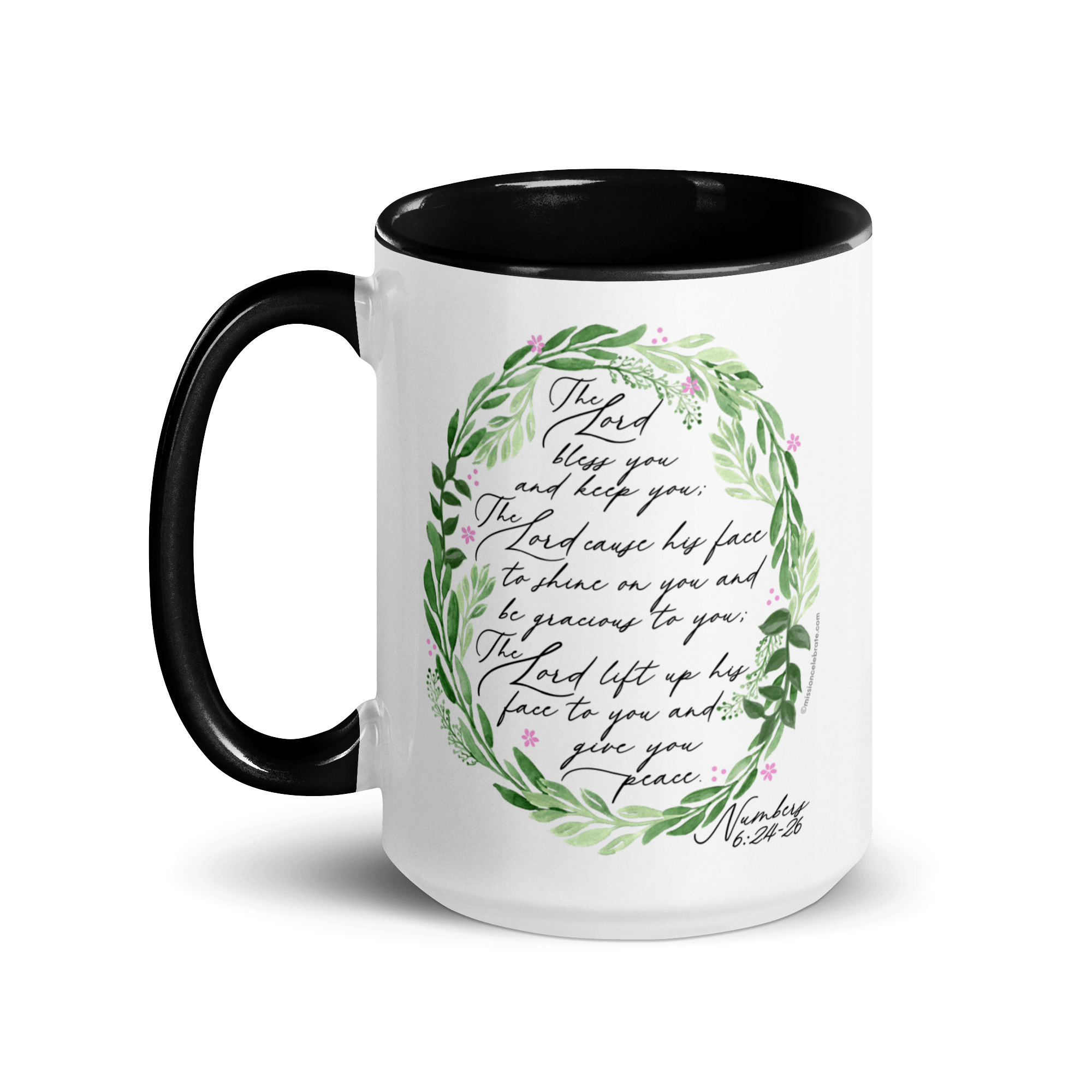 Religious Mug: The Lord Bless You - Numbers 6:24-26 Christian Gift