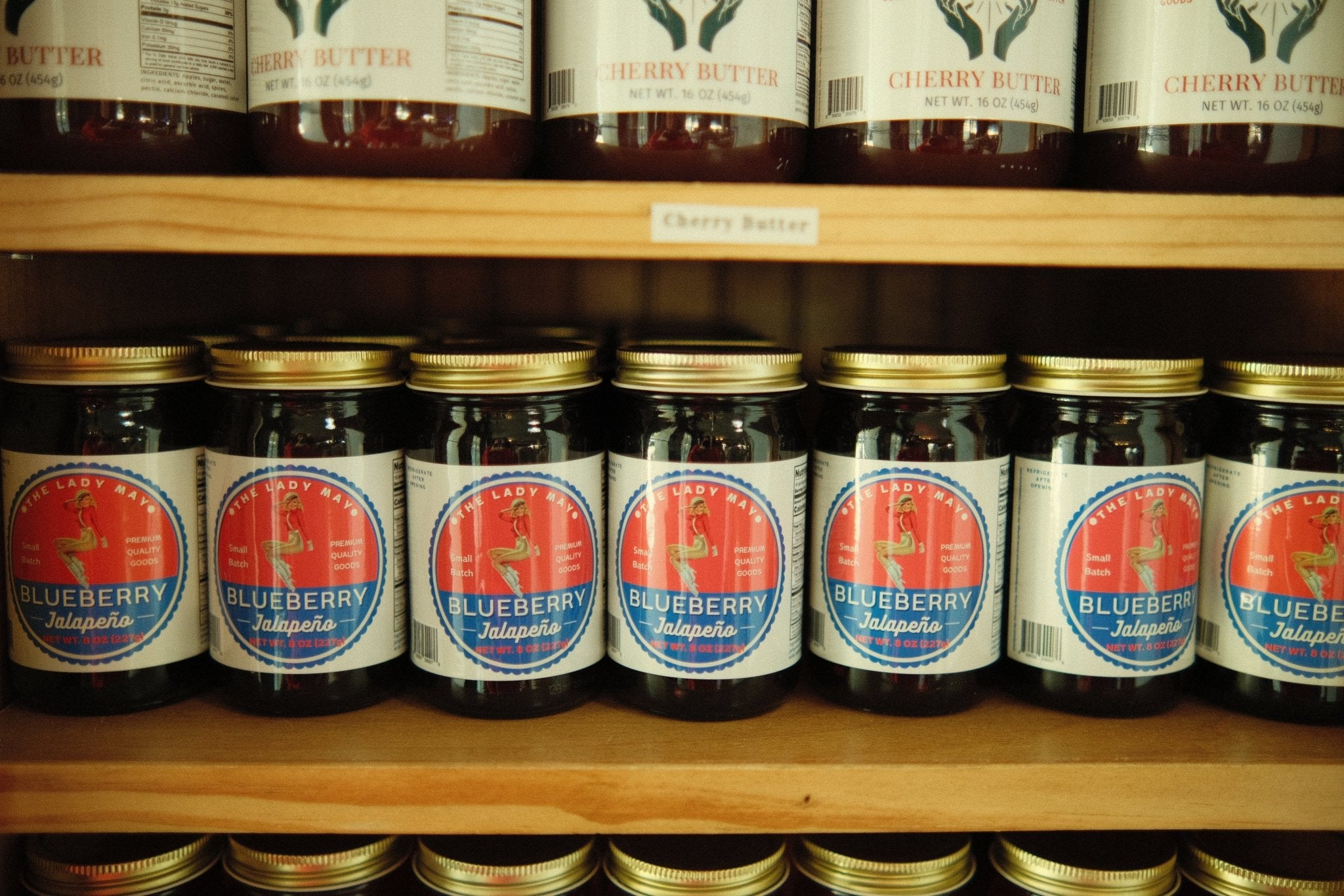 Blueberry Jalapeño Pepper Jelly