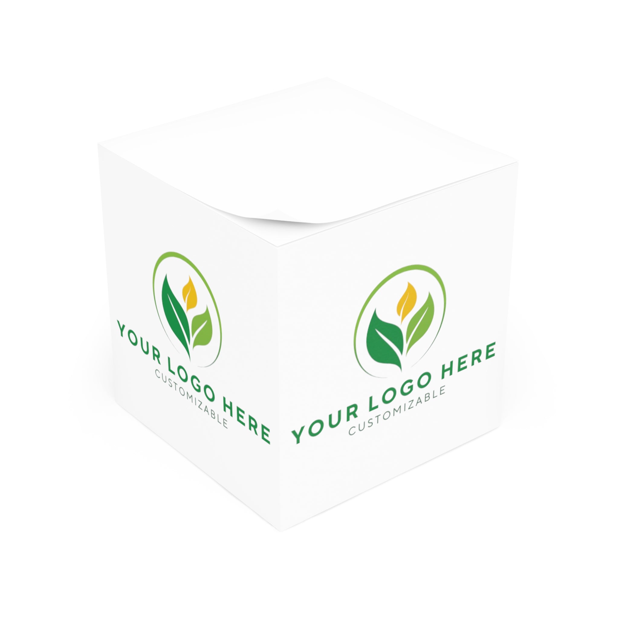 Customizable Note Cube: Branded Stationery for Office & Gifts | [Your Logo Here]