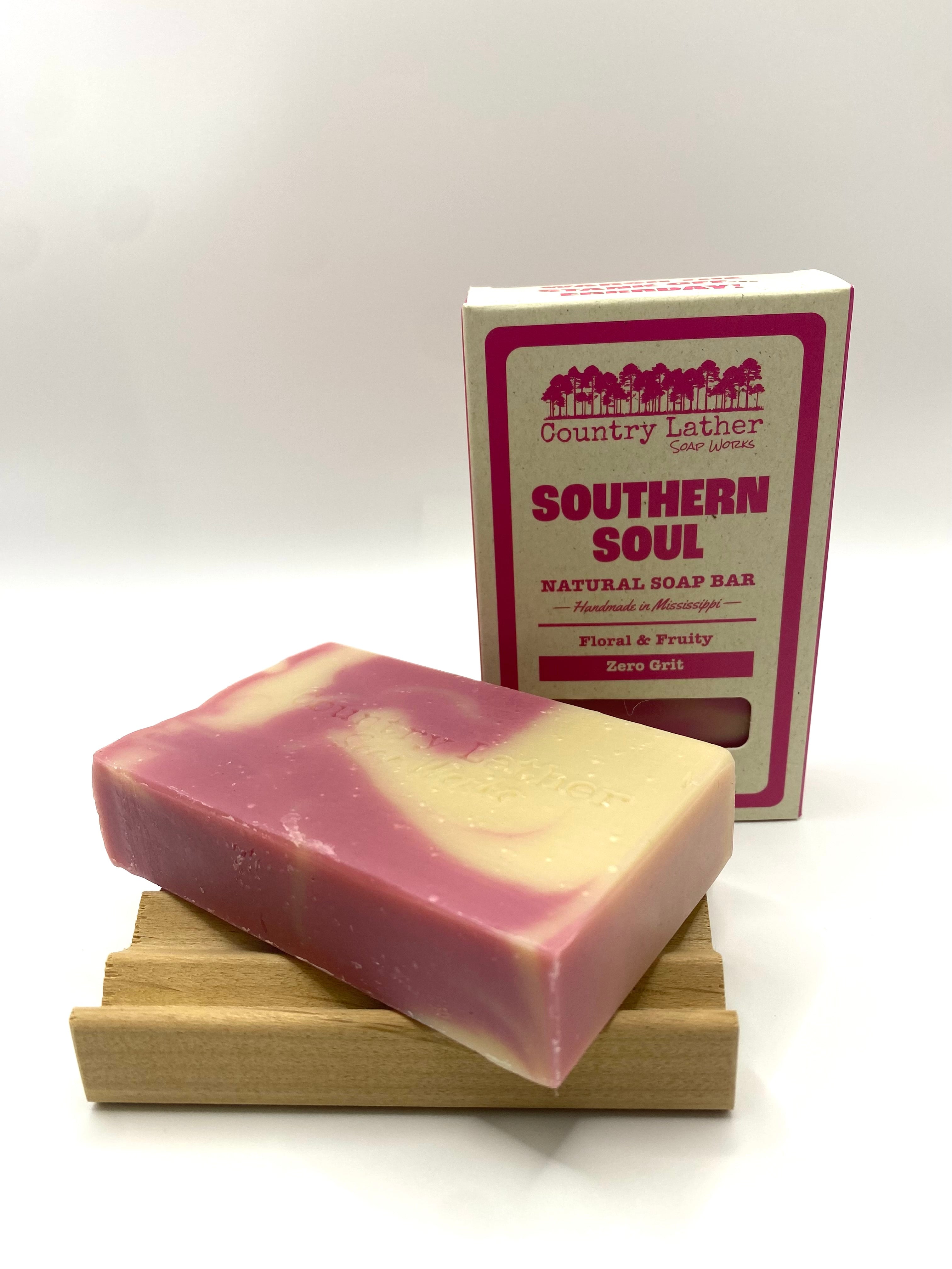 Possum Blossom Soap Bar - Bentonite Clay Goat Milk Soap