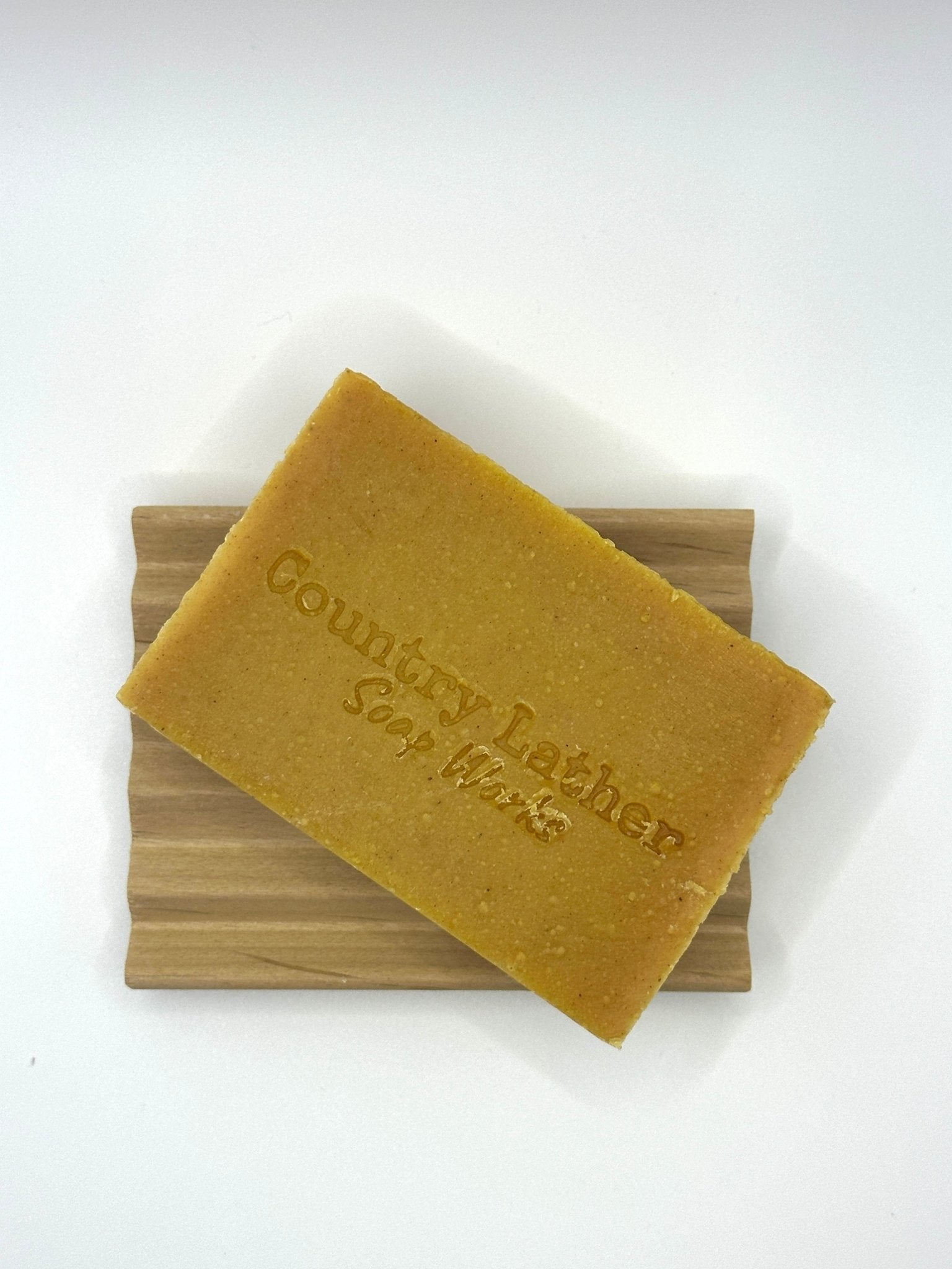 Lemongrass Turmeric Soap by Country Lather Soap Works - Handmade, Natural Soap