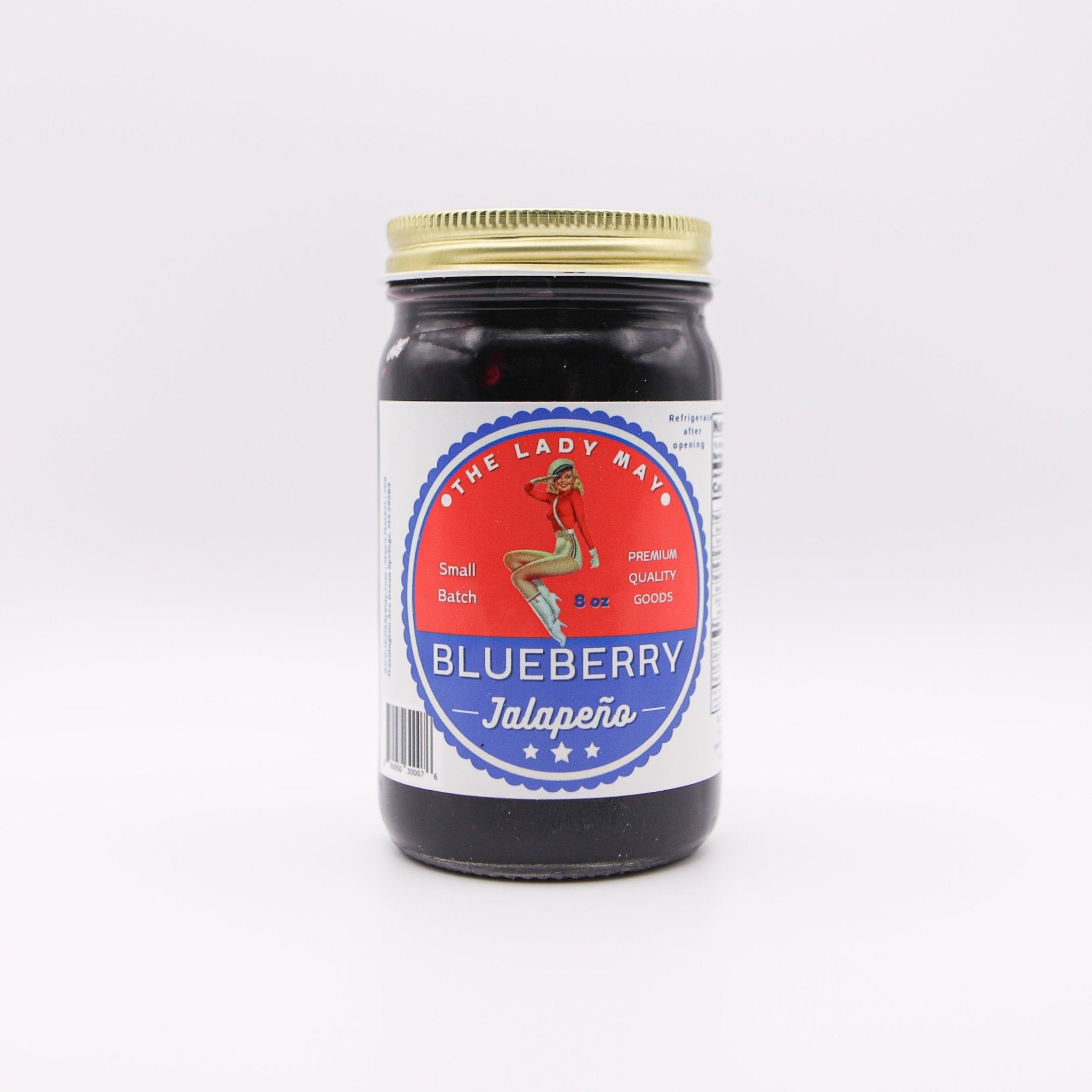 Blueberry Jalapeño Pepper Jelly