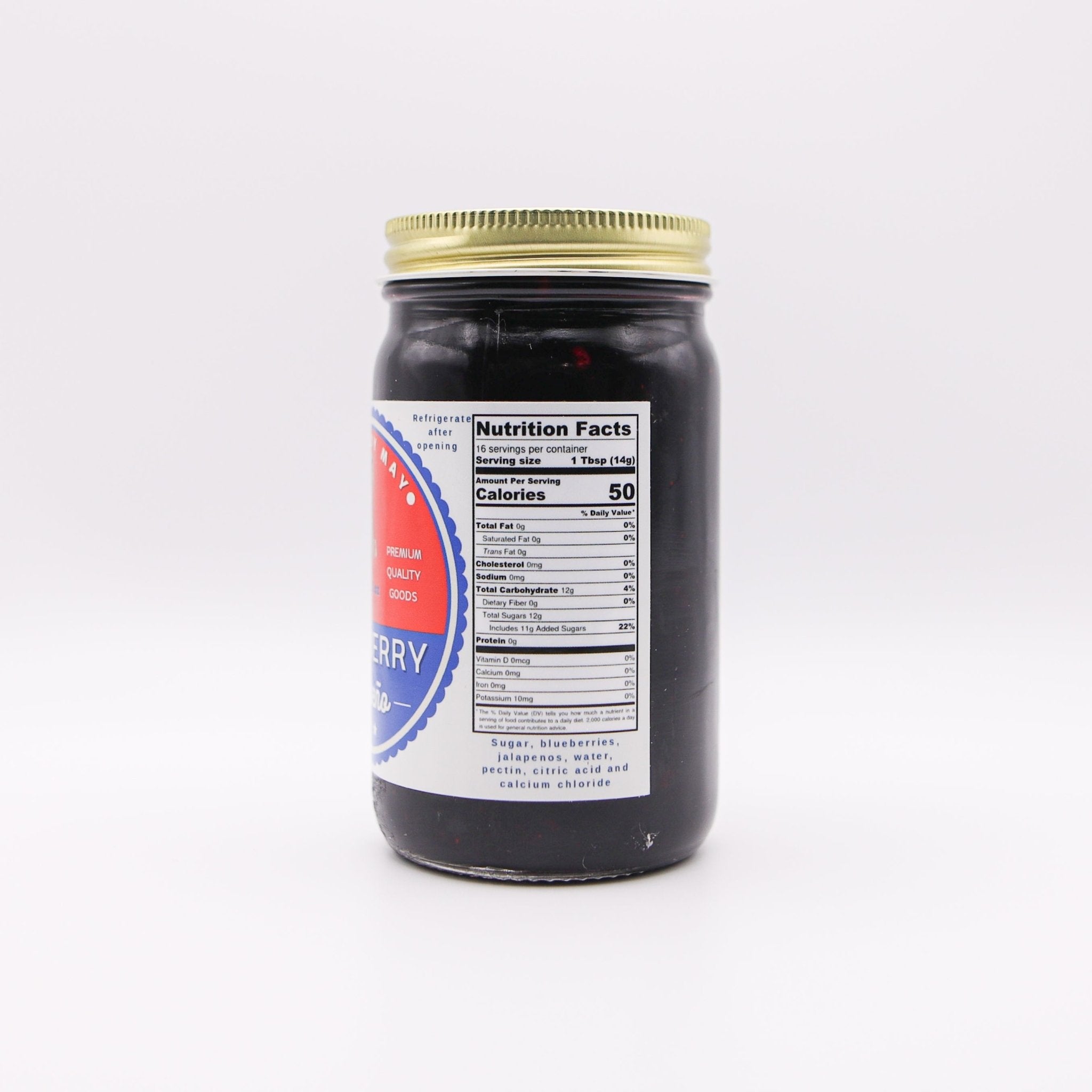 Blueberry Jalapeño Pepper Jelly