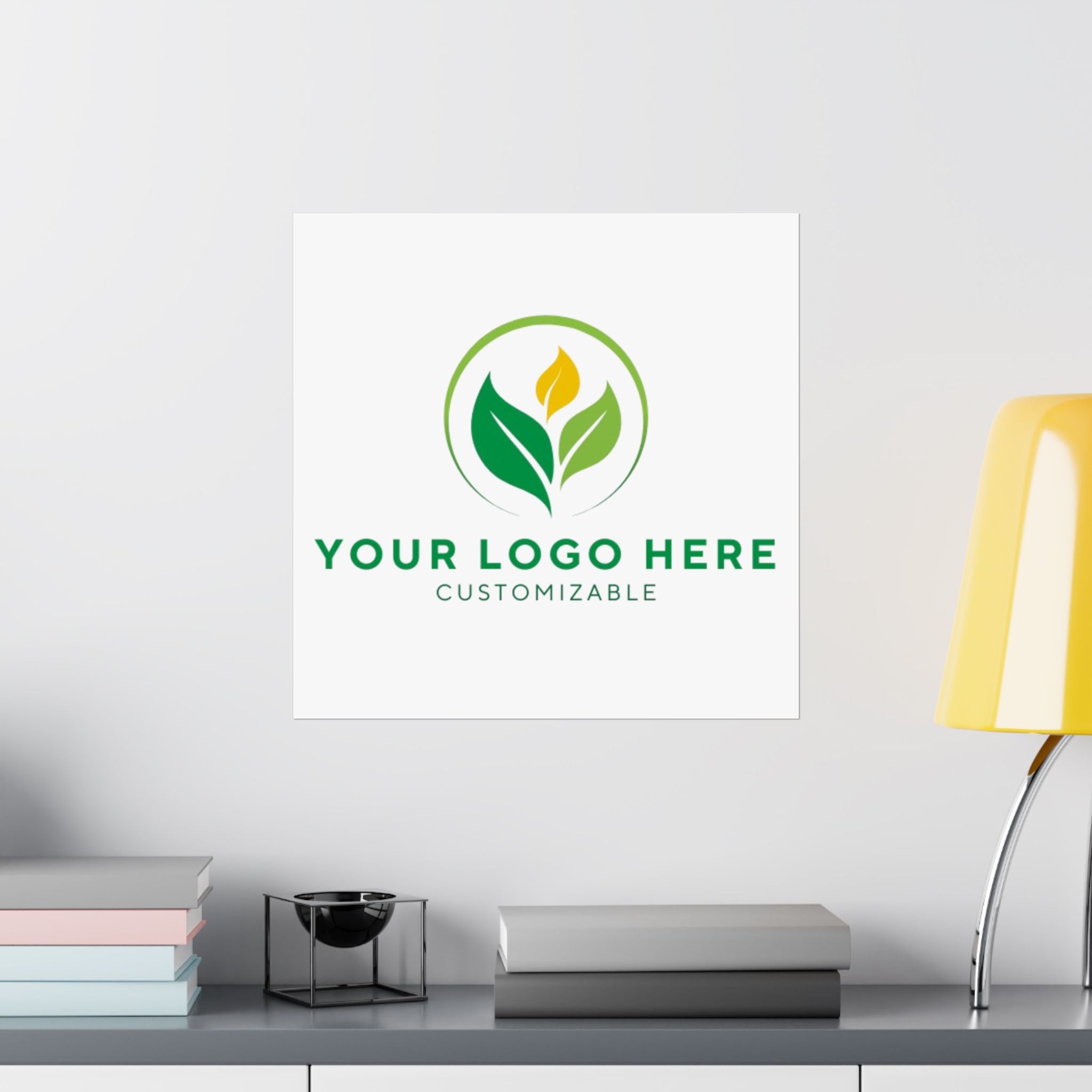 Customizable Logo Vertical Poster - Office Decor by Main Street Collective
